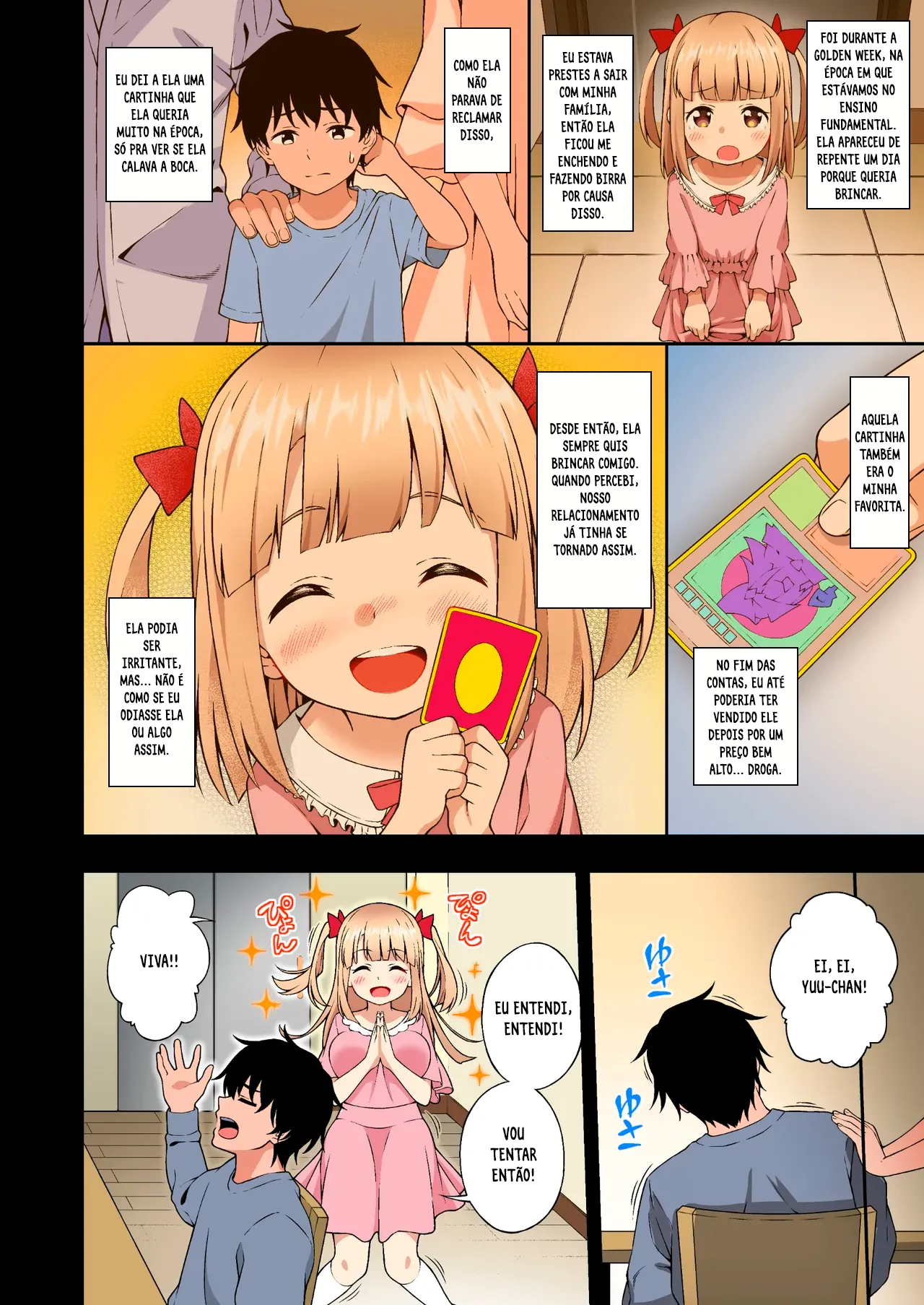 [Doushoku (INAGITA)] Saiminjutsu de Kyonyuu Osananajimi JK o Te ni Ireta Ore [Portuguese-BR] numero di immagine  10