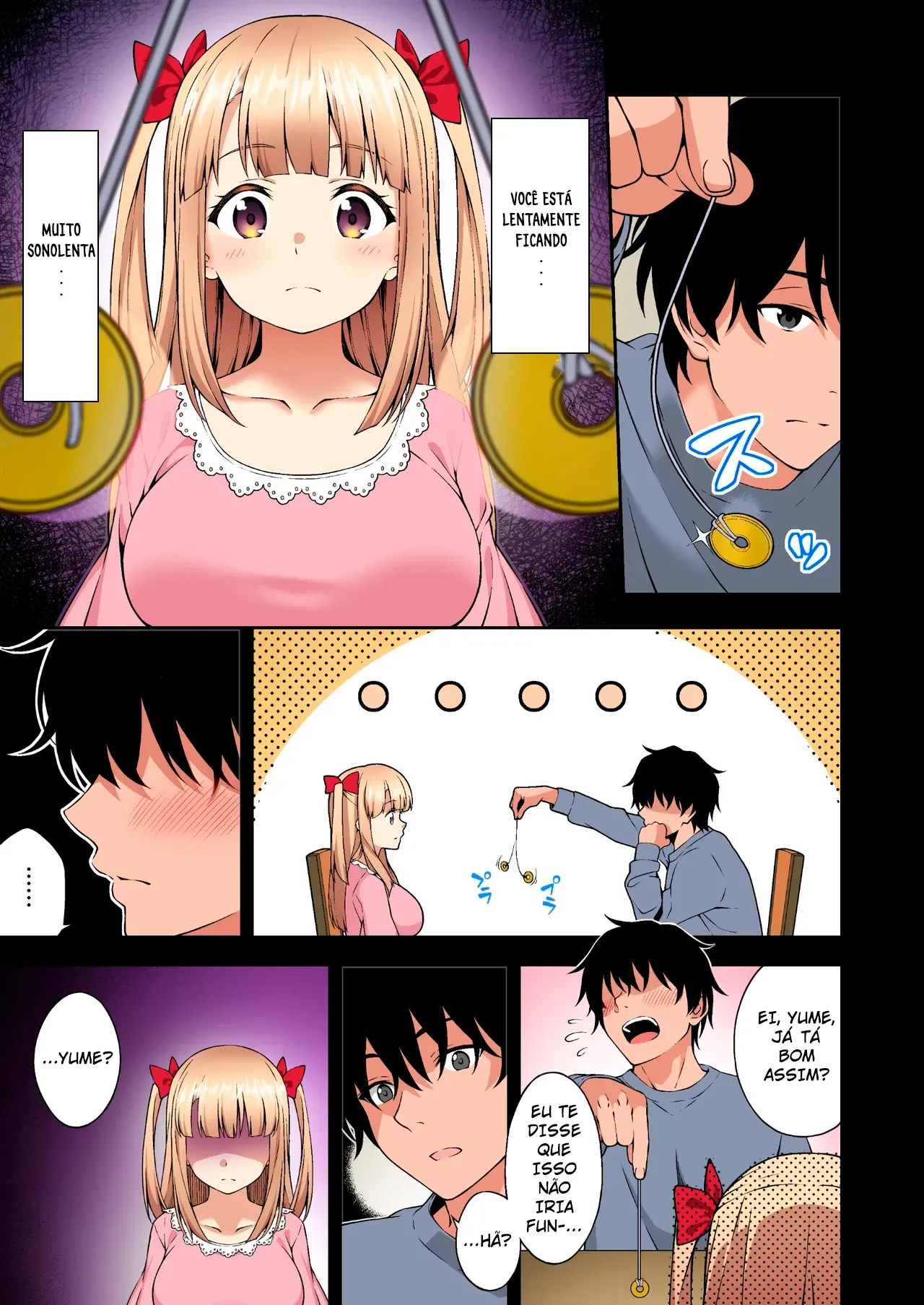 [Doushoku (INAGITA)] Saiminjutsu de Kyonyuu Osananajimi JK o Te ni Ireta Ore [Portuguese-BR] numero di immagine  11