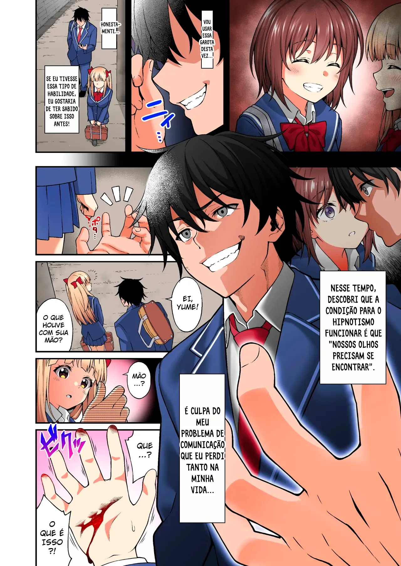 [Doushoku (INAGITA)] Saiminjutsu de Kyonyuu Osananajimi JK o Te ni Ireta Ore [Portuguese-BR] numero di immagine  44