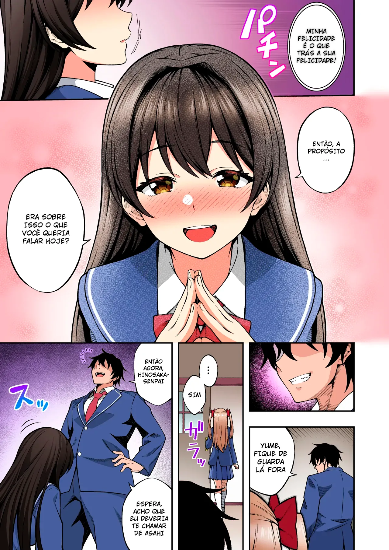 [Doushoku (INAGITA)] Saiminjutsu de Majime na Seitokaichou o Te ni Ireta Ore [Portuguese-BR] 이미지 번호 9