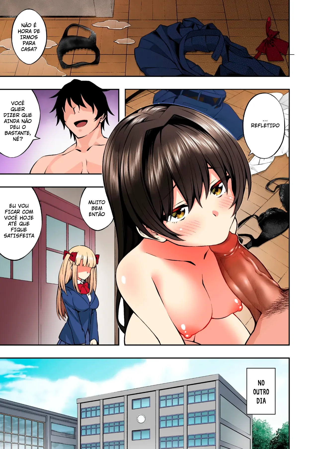 [Doushoku (INAGITA)] Saiminjutsu de Majime na Seitokaichou o Te ni Ireta Ore [Portuguese-BR] 이미지 번호 25