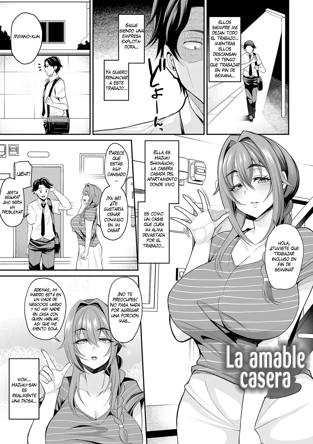 [Nishida Megane] Urezakari Oku-sama wa Majiwaritai Ch. 6&9｜La Esposa Madura Quiere Tener Sexo Cap. 6 y 9 [Spanish] [K-le Traducciones] [Digital] image number 1