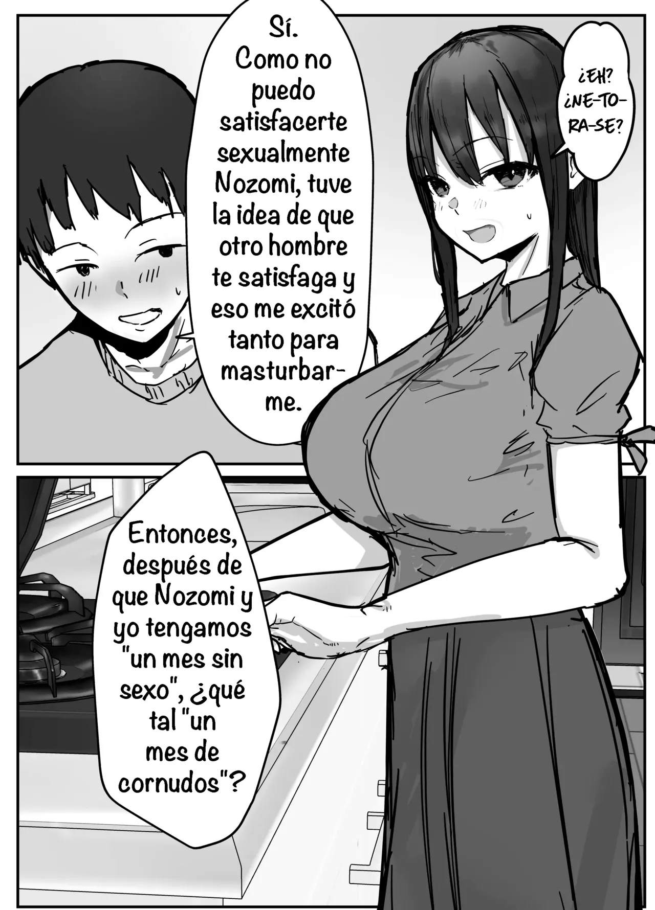 [Baketsu Purin] Netorase no Koukai tte Osoi Mitai yo？| ¿El Arrepentimiento Por Ser Cornudo Llega Demasiado Tarde？[Spanish] [La Legión Fantasma] image number 6