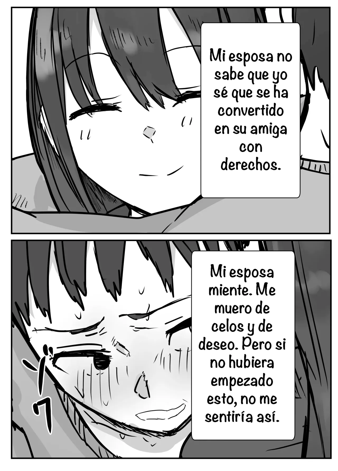 [Baketsu Purin] Netorase no Koukai tte Osoi Mitai yo？| ¿El Arrepentimiento Por Ser Cornudo Llega Demasiado Tarde？[Spanish] [La Legión Fantasma] image number 57