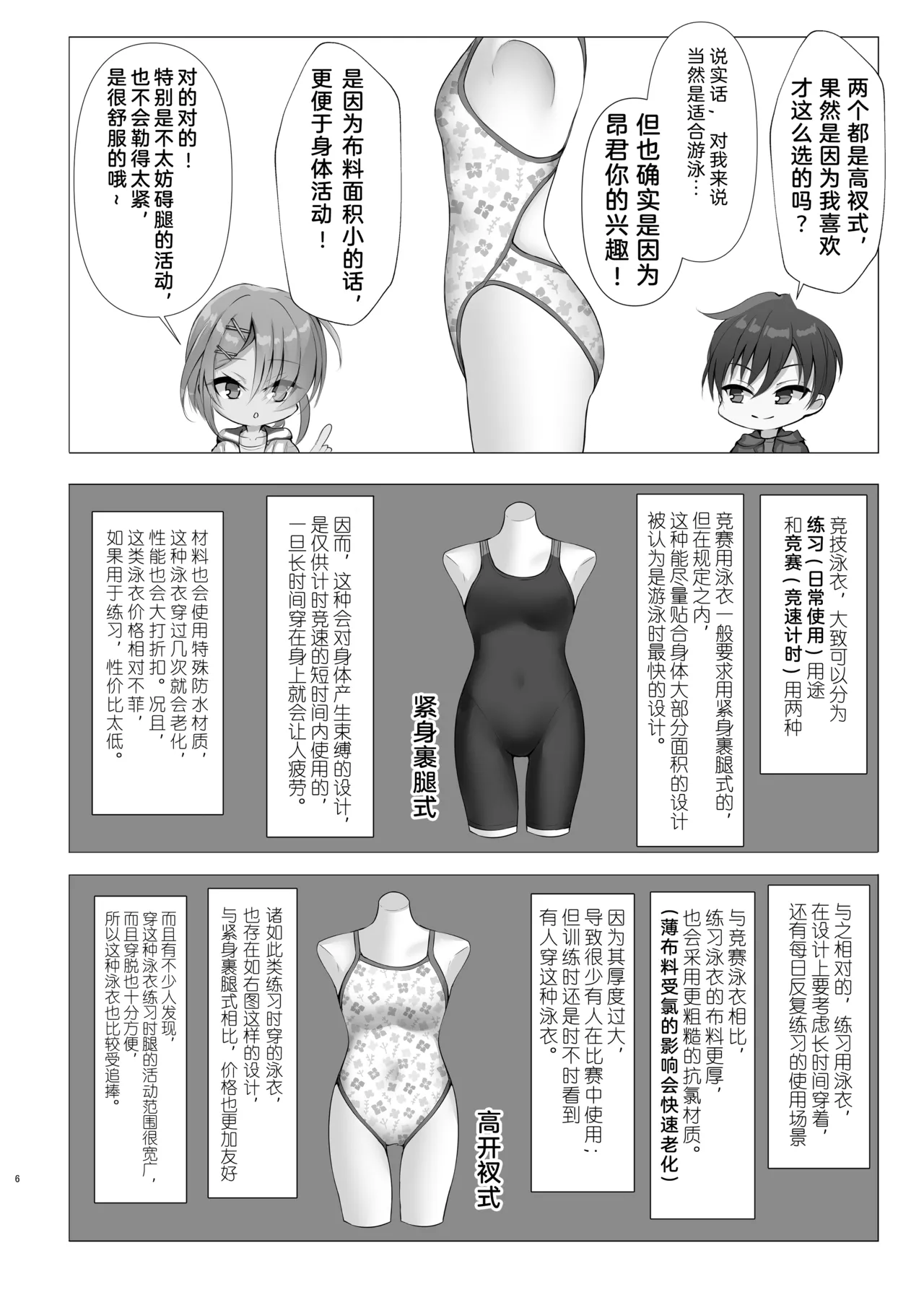 [Nekketsu Nezumojuku (Nezumo)] Kyouei Mei Dream | 竞技泳衣爱衣之梦 (Cafe Stella to Shinigami no Chou) [Chinese] [想舔羽月的jio组 汉化] [Digital] 画像番号 5