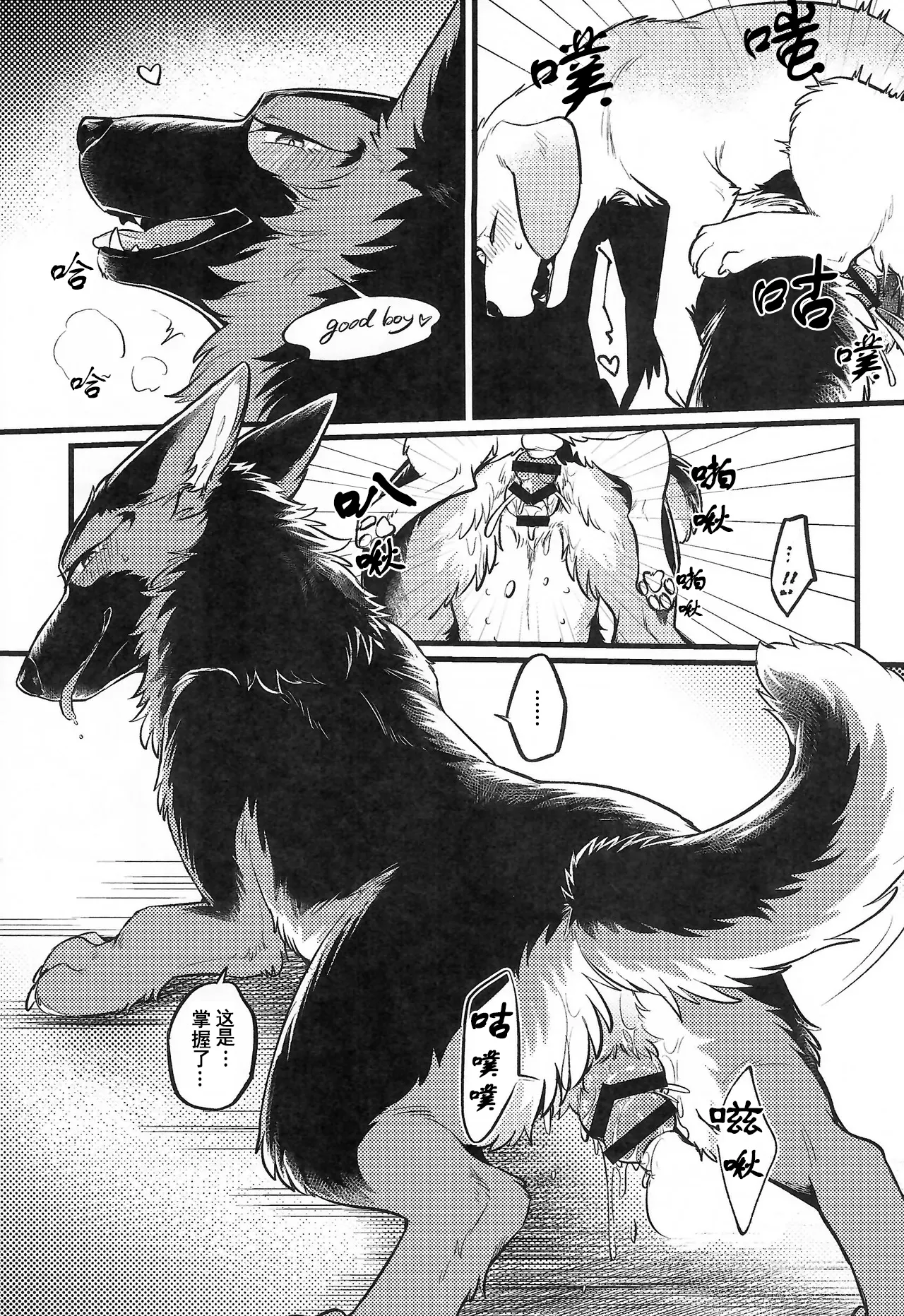 (Kemoket 16) [Kaiten ParaDOGs (Minaga Tsukune)] Midnight Gokuhi Kunren | 午夜时下极密训练 [Chinese]  [Skaarsgard个人汉化] image number 20