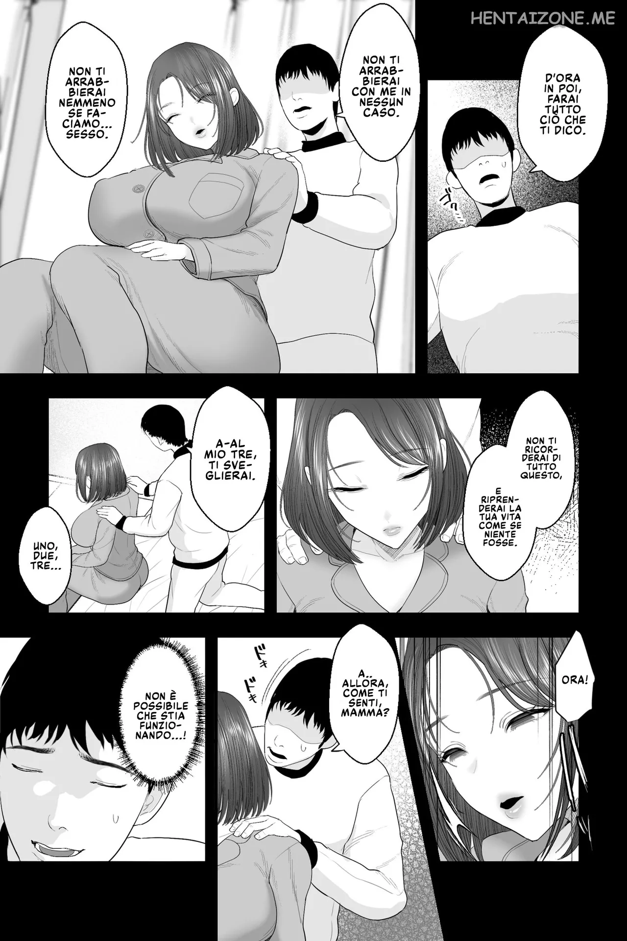 [Ginshio Honpo (Ginen)] Tennen Kaa-san ga Ero Kawai Sugiru node, Saimin Onaho Sex Shitatta! | Quella Svampita di Mia Madre [Italian] 画像番号 8