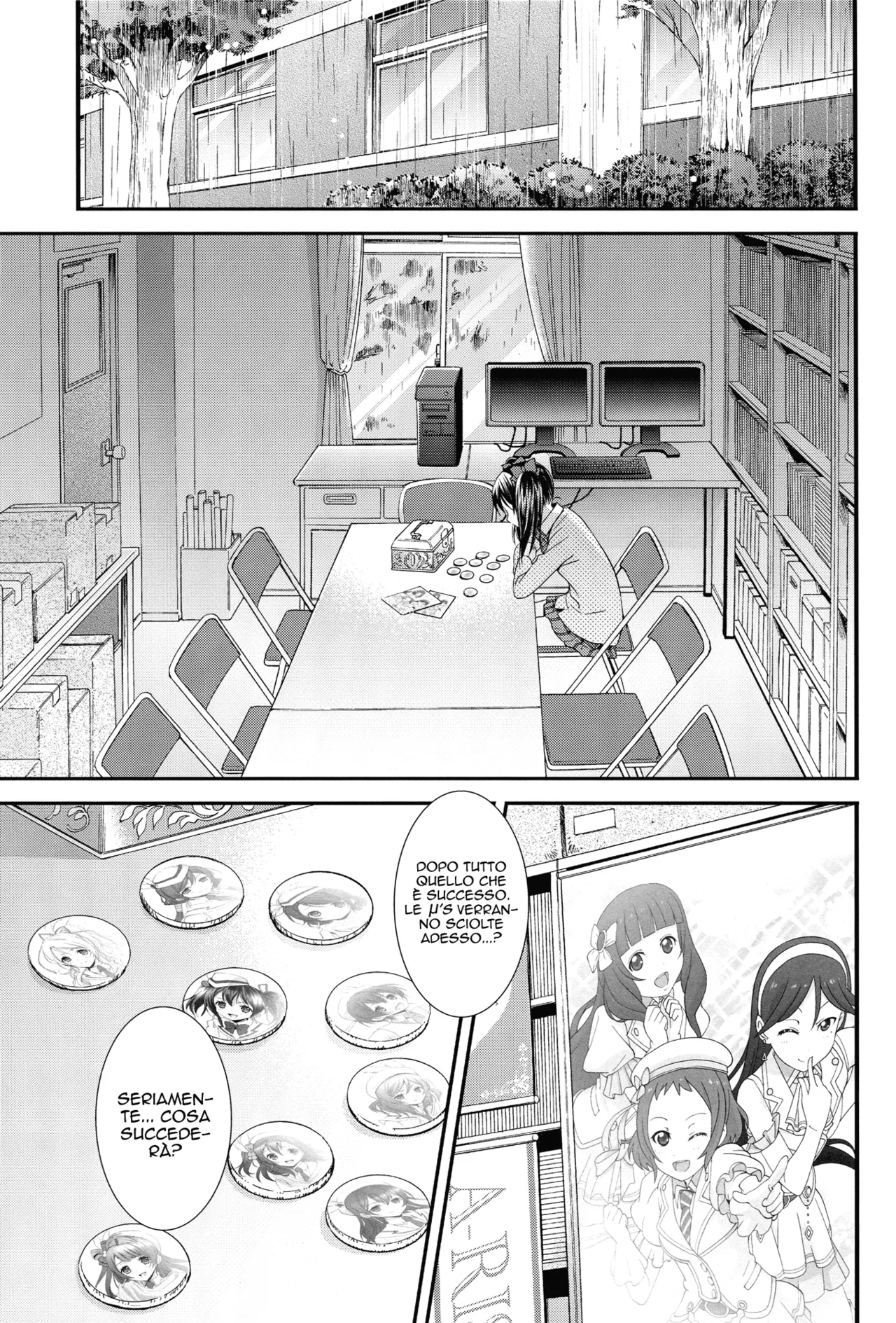 (Anata to Love Live! 3) [Sweet Pea, COCOA BREAK (Ooshima Tomo, Ooshima Towa)] NicoMaki! (Love Live!) [Italian] image number 4