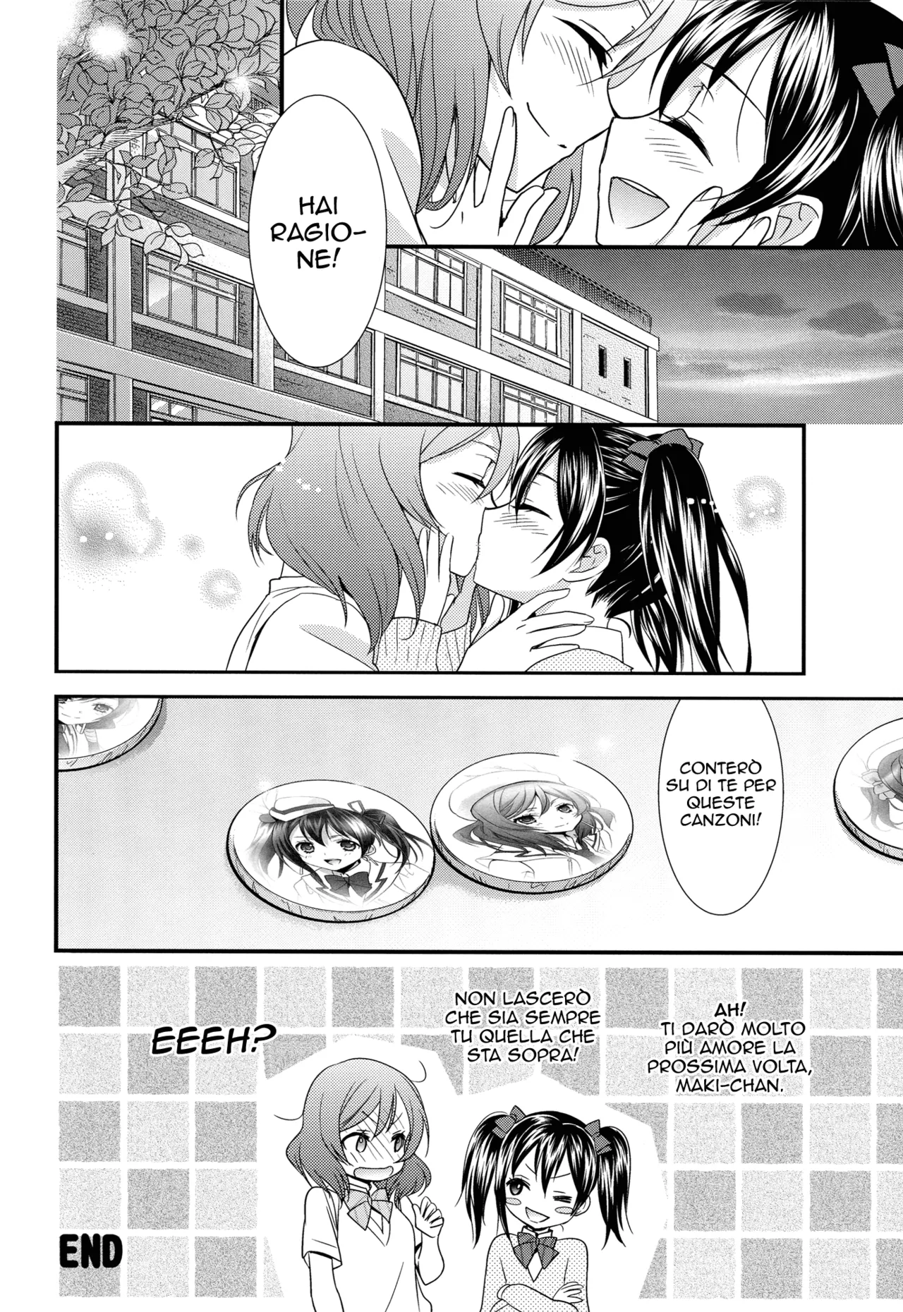 (Anata to Love Live! 3) [Sweet Pea, COCOA BREAK (Ooshima Tomo, Ooshima Towa)] NicoMaki! (Love Live!) [Italian] image number 29