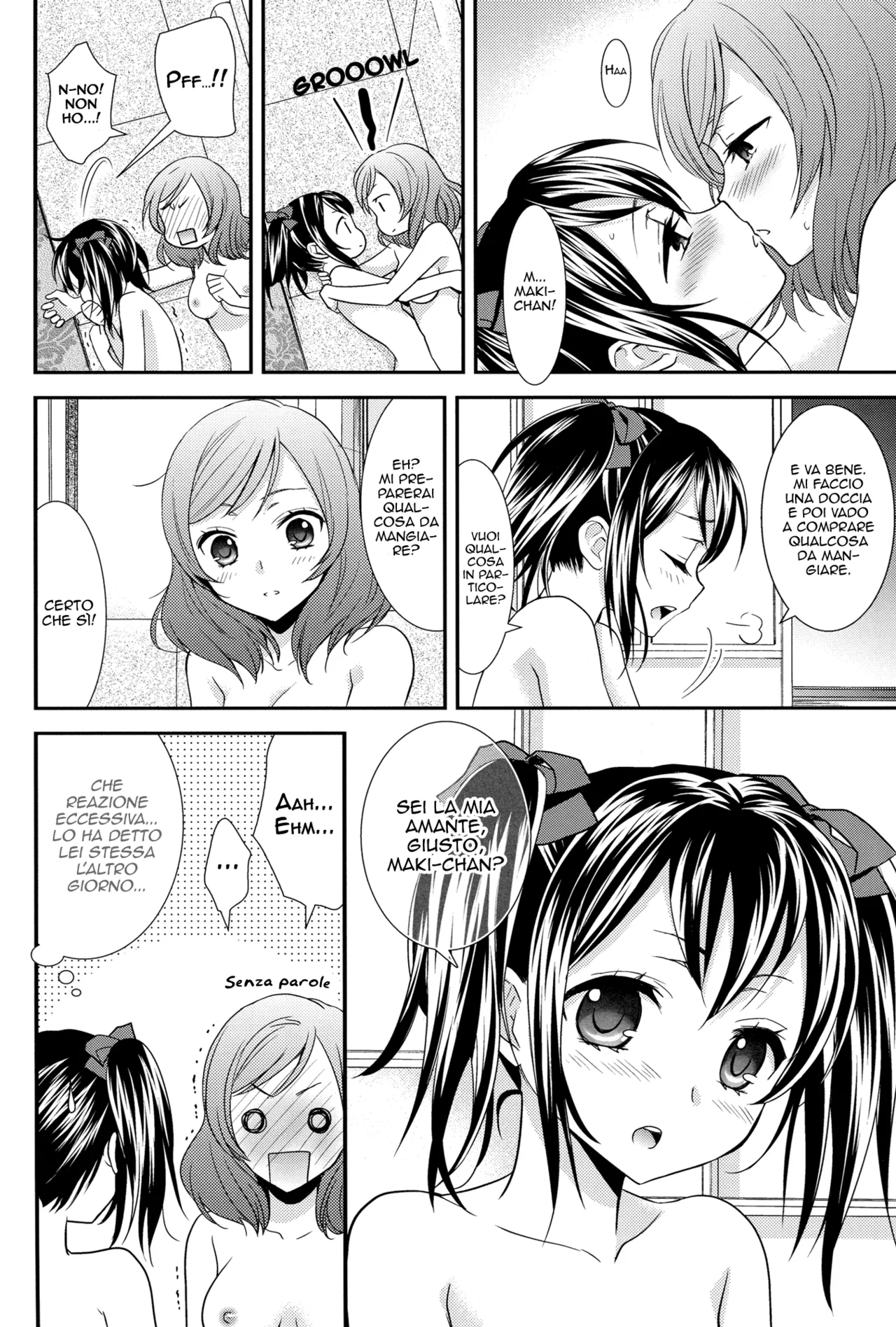 (C84) [Sweet Pea, COCOA BREAK (Ooshima Tomo, Ooshima Towa)] NicoMaki! 2 (Love Live!) [Italian] image number 25