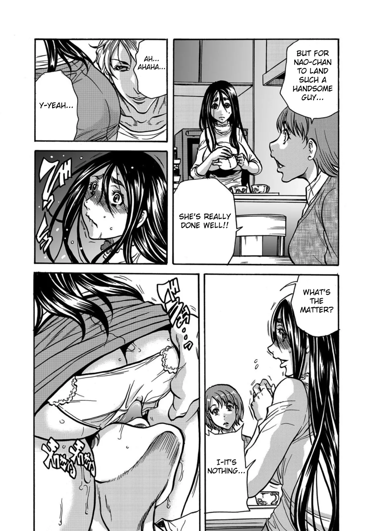 [Tachibana Naoki] Hitozuma no Kakushigoto 1 I Married Woman's Hidden Affairs 1 ch.1-6 [English] [desudesu] [Fated Circle] image number 81