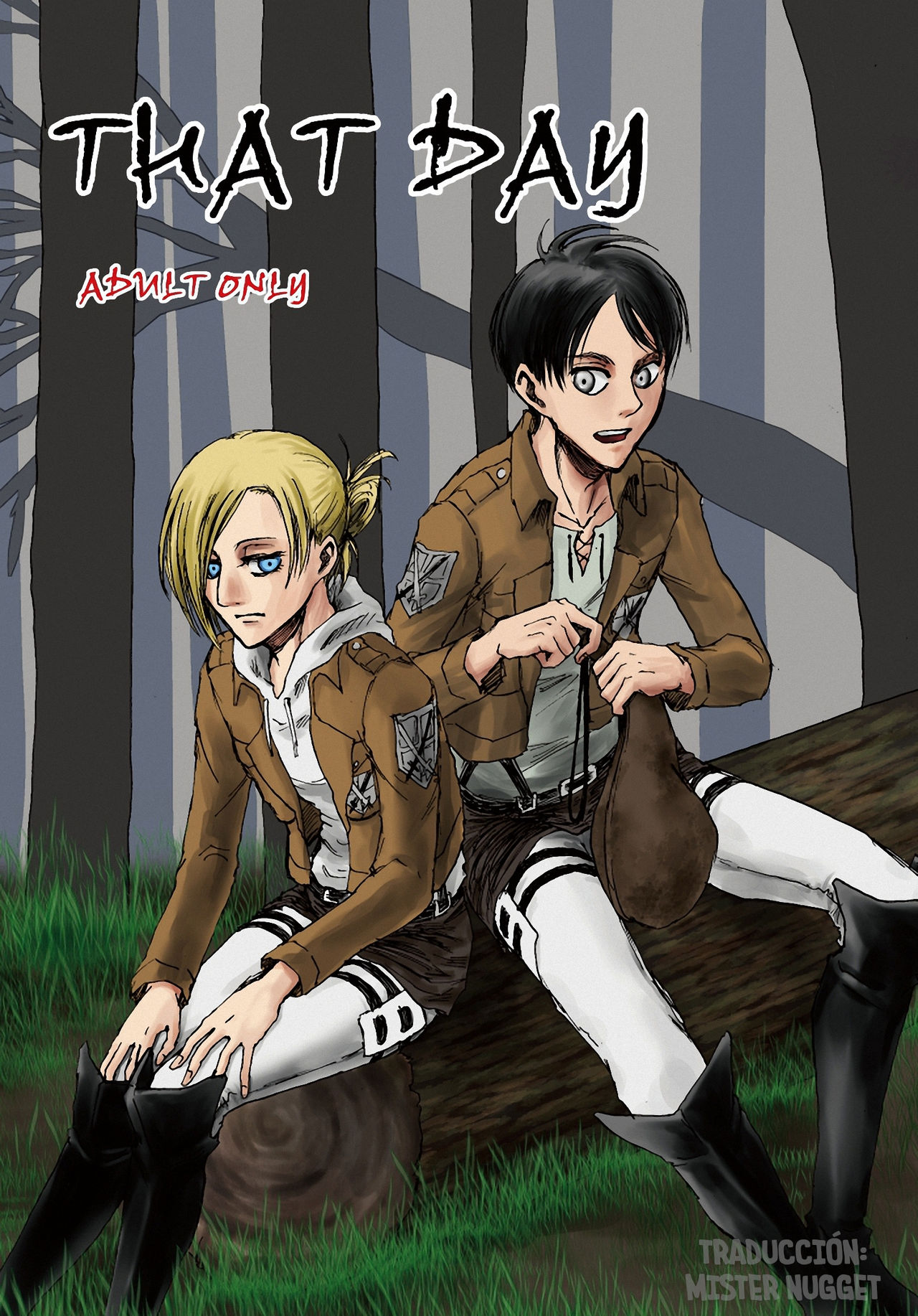 (Dai 6 Kai Hekigai Chousa Haku) [Mithril Sword (Sawyer)] That Day (Shingeki no Kyojin) [Spanish] [Mister Nugget] [Sample] image number 1