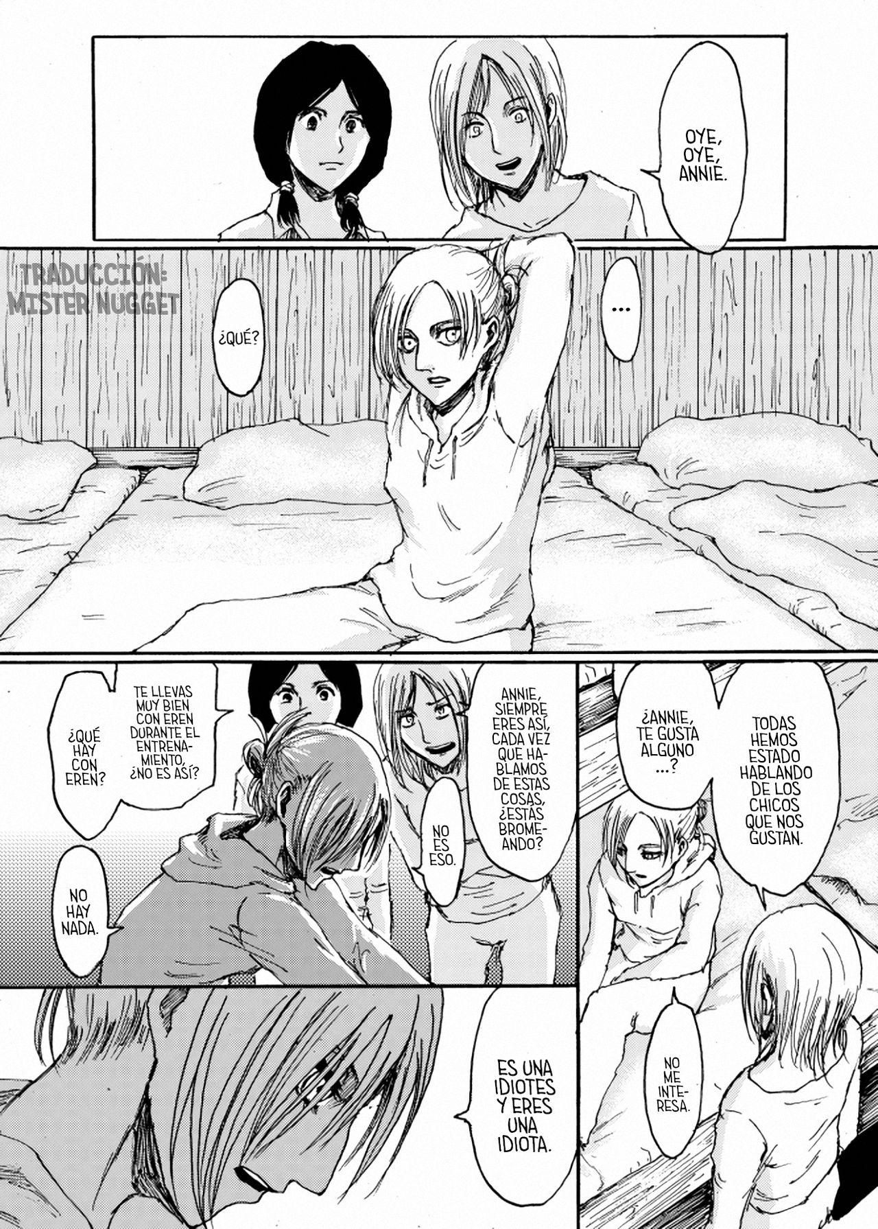 (Dai 6 Kai Hekigai Chousa Haku) [Mithril Sword (Sawyer)] That Day (Shingeki no Kyojin) [Spanish] [Mister Nugget] [Sample] image number 2