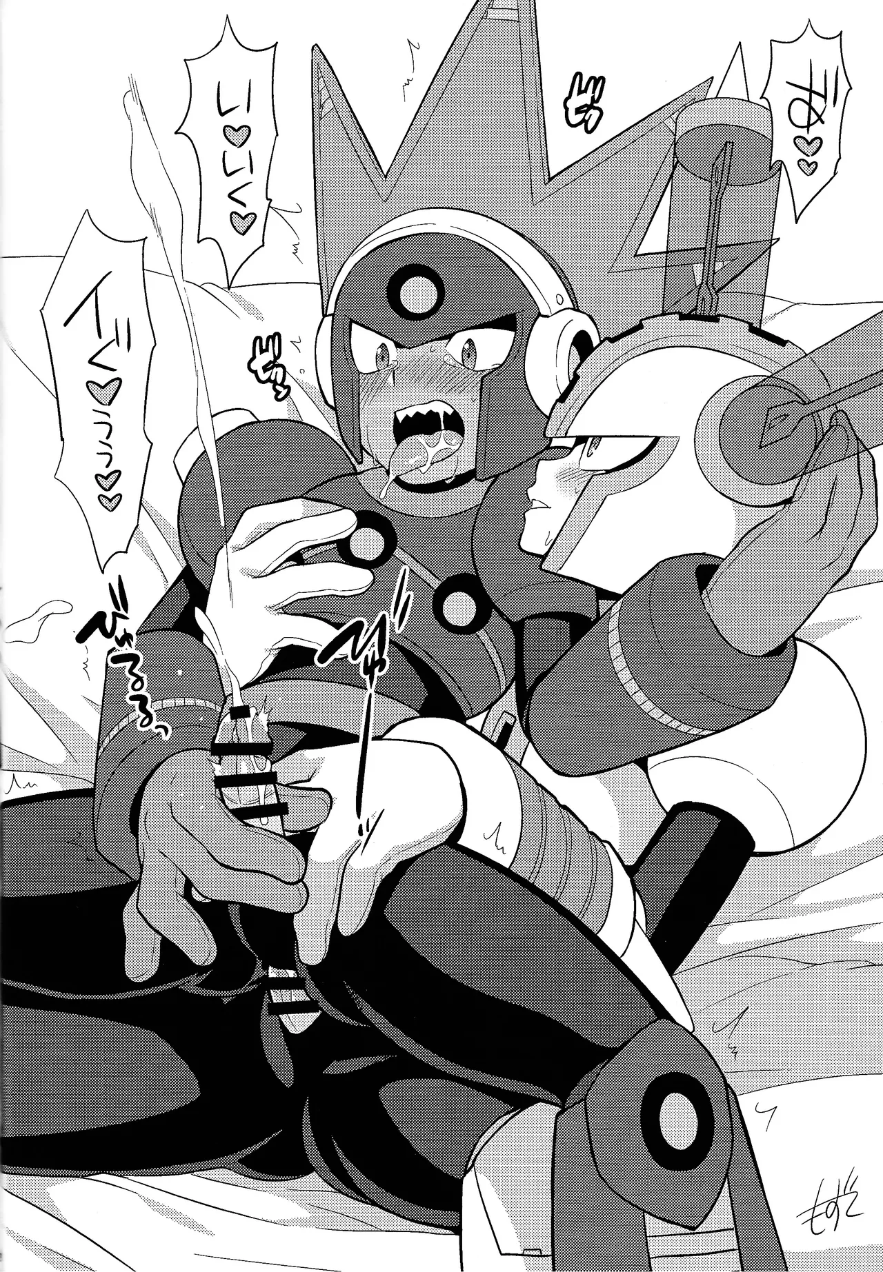 [B-G (Aoinu)] IgnitionSource (Mega Man 11) 画像番号 29
