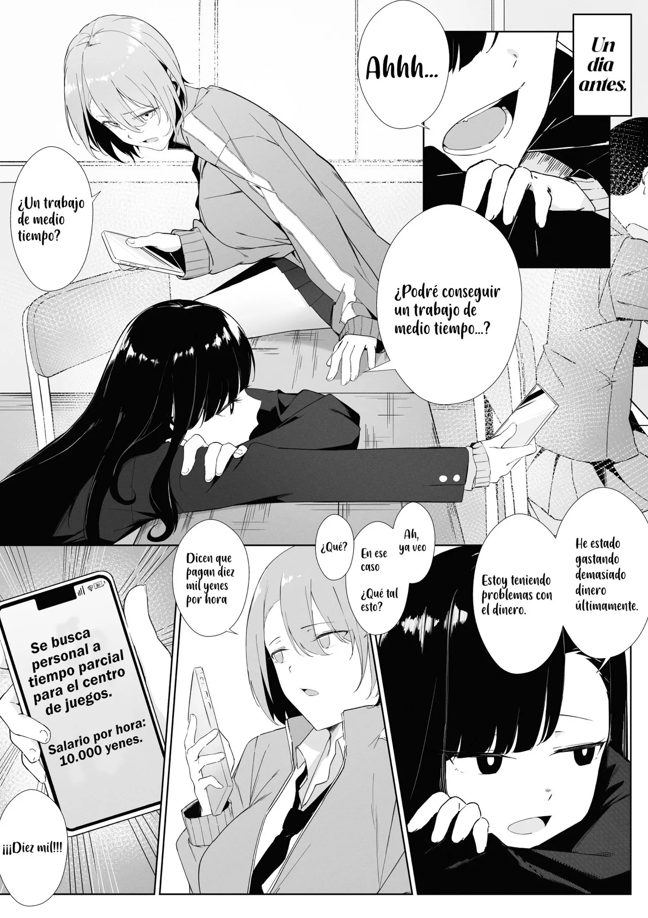 [Uchi no Yoko (Hanamaru Sensei)] Toaru JK no Houkago Katsudou｜Las actividades extraescolares de una estudiante de preparatoria [Spanish] [Kotori] image number 4