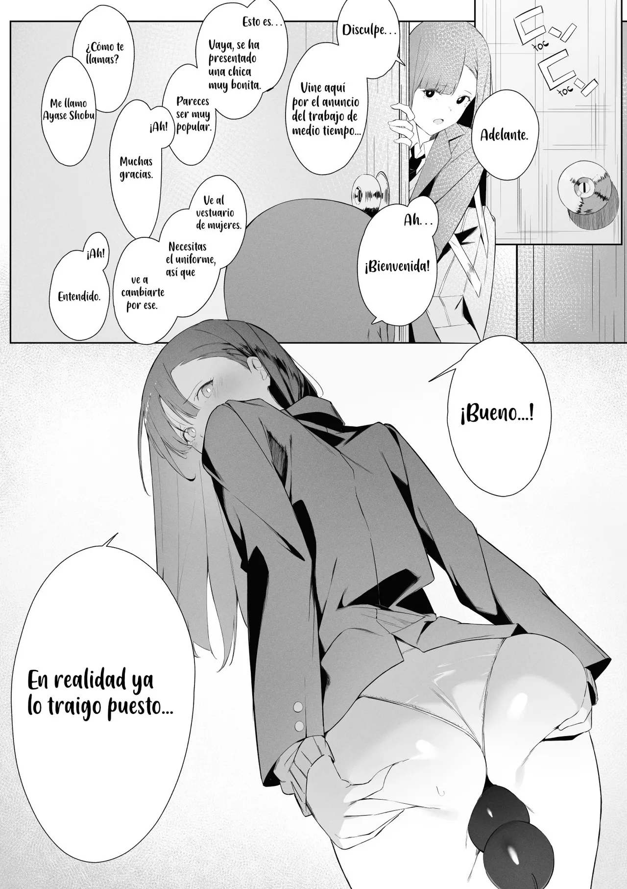 [Uchi no Yoko (Hanamaru Sensei)] Toaru JK no Houkago Katsudou｜Las actividades extraescolares de una estudiante de preparatoria [Spanish] [Kotori] image number 5