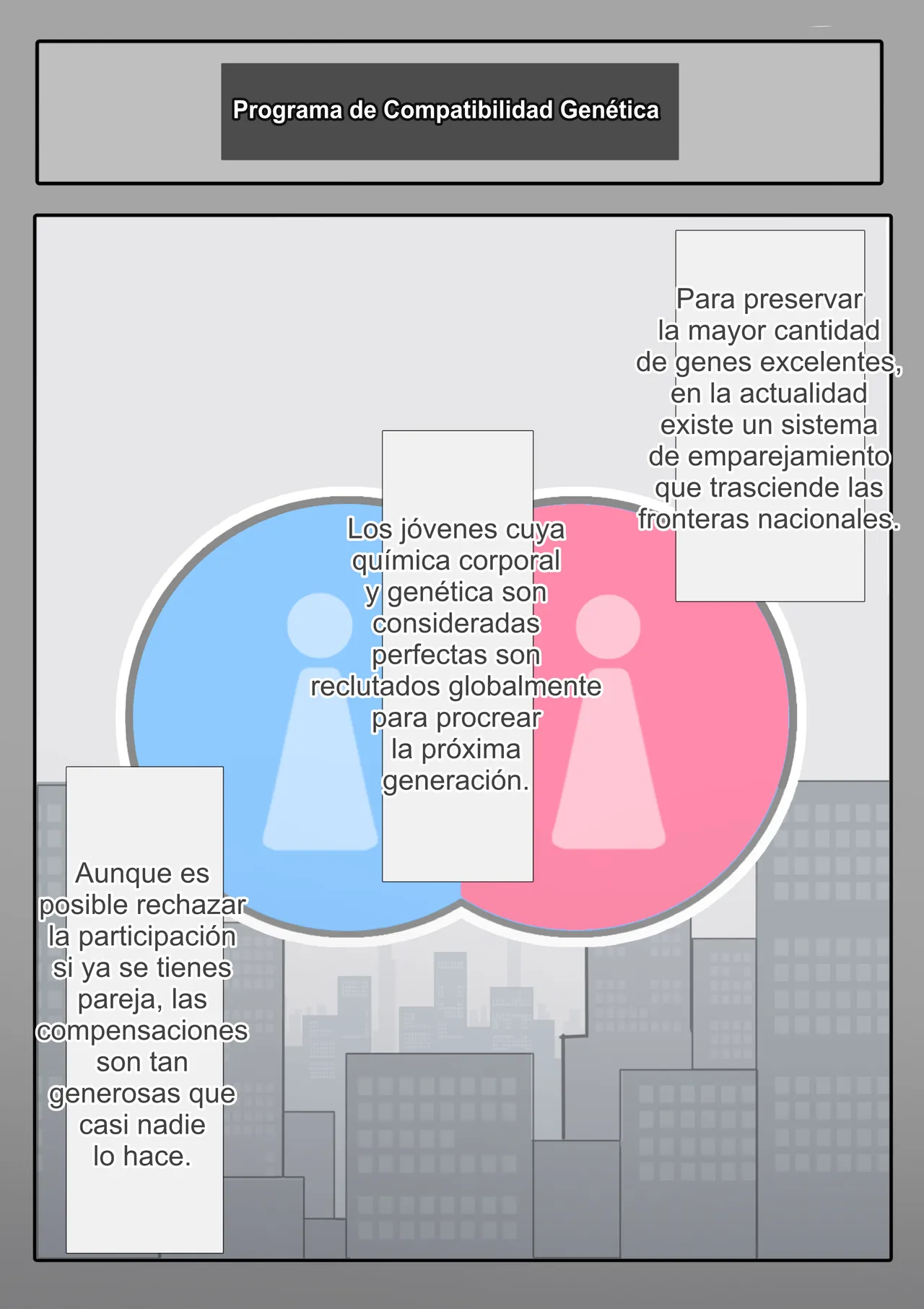 [Saiaku Devil] Idenshi matchingu seido de osananajimi o ubawa reru NTR｜Una Amiga de la Infancia Arrebatada Gracias a una Organización de Compativilidad Genética [Spanish] [Kotori] image number 2