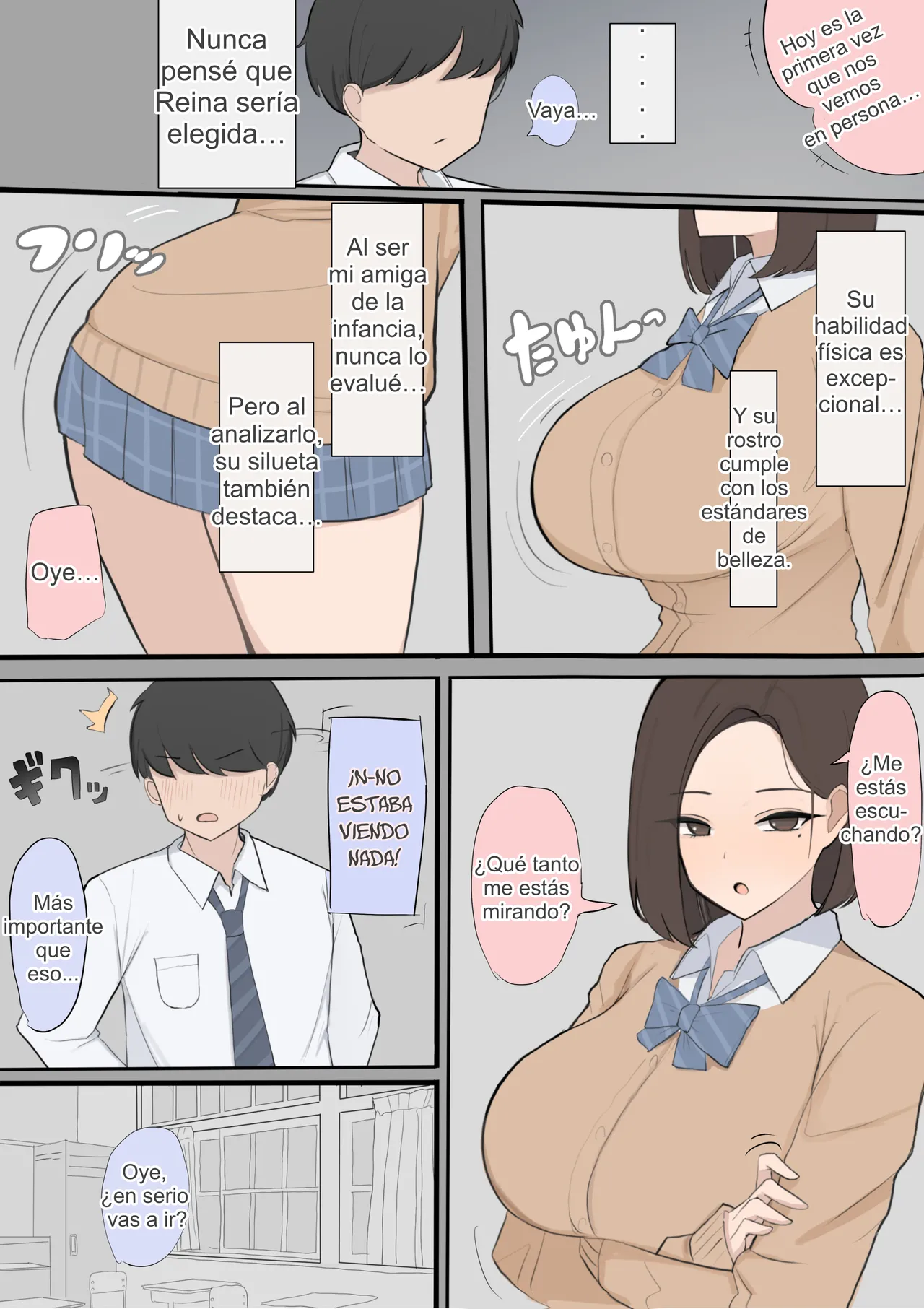 [Saiaku Devil] Idenshi matchingu seido de osananajimi o ubawa reru NTR｜Una Amiga de la Infancia Arrebatada Gracias a una Organización de Compativilidad Genética [Spanish] [Kotori] image number 3