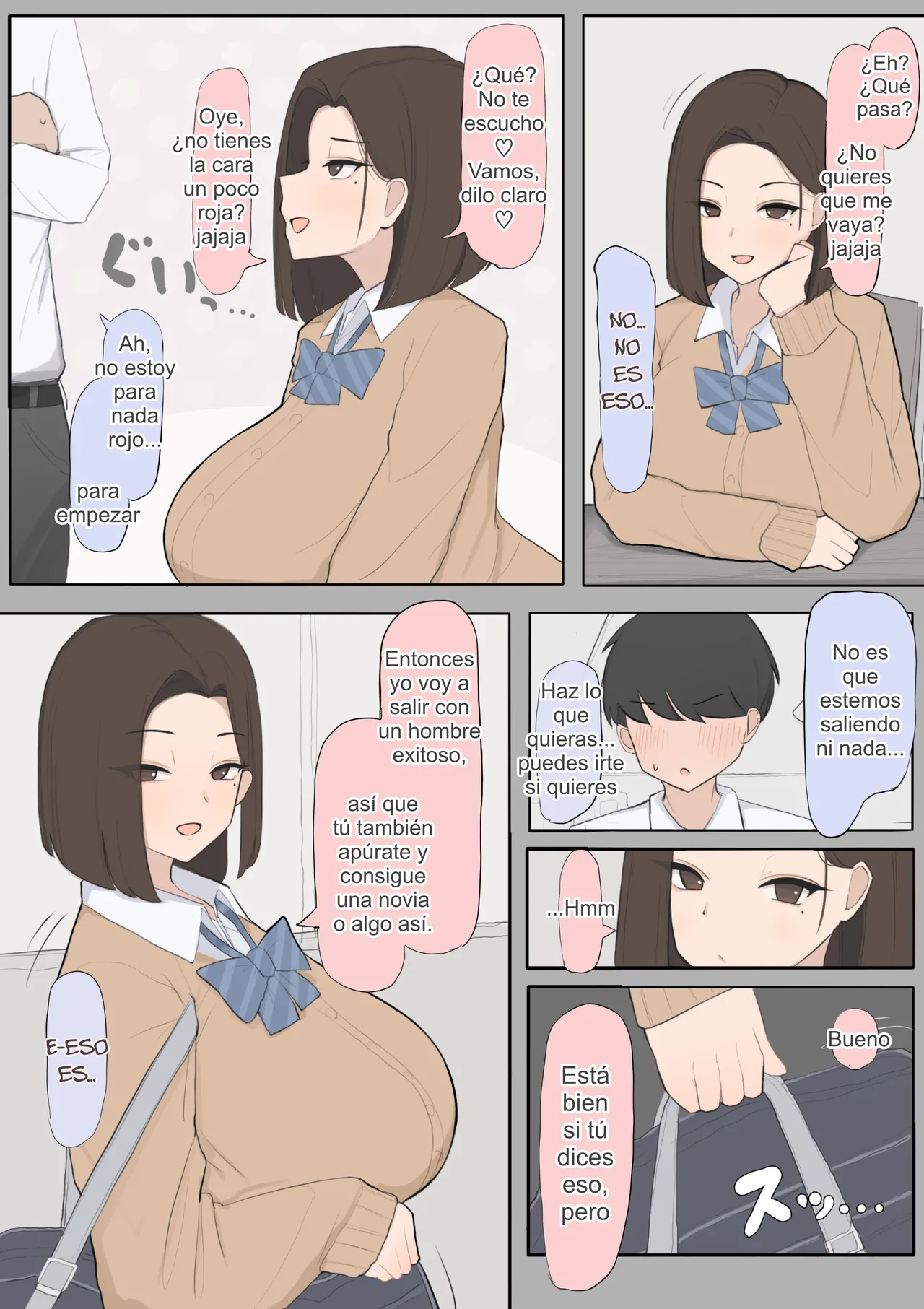 [Saiaku Devil] Idenshi matchingu seido de osananajimi o ubawa reru NTR｜Una Amiga de la Infancia Arrebatada Gracias a una Organización de Compativilidad Genética [Spanish] [Kotori] image number 4