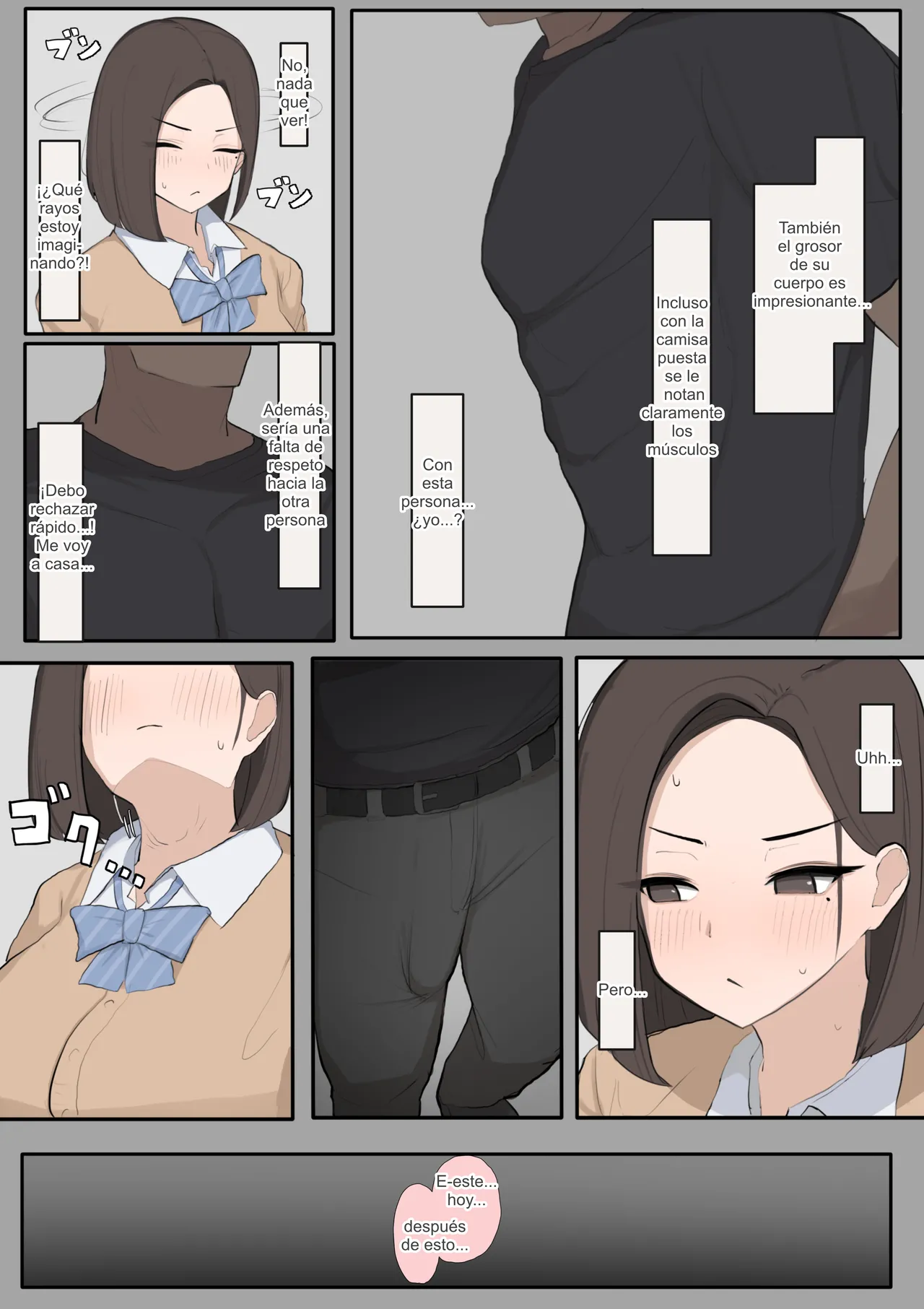 [Saiaku Devil] Idenshi matchingu seido de osananajimi o ubawa reru NTR｜Una Amiga de la Infancia Arrebatada Gracias a una Organización de Compativilidad Genética [Spanish] [Kotori] image number 8