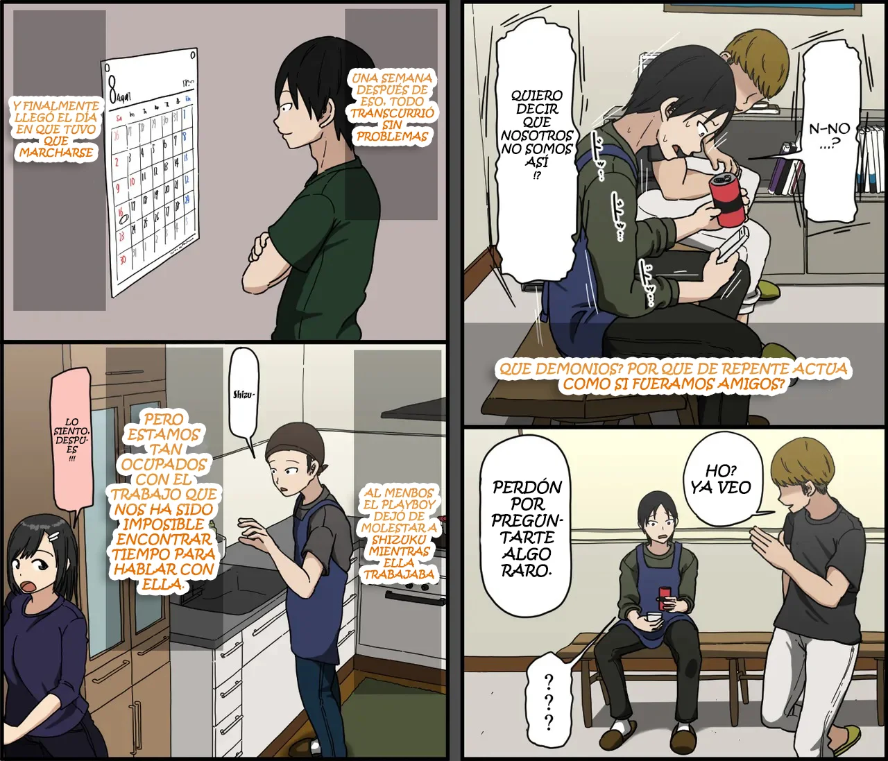 [Iris art (Toda Hisaya)] Ki ni Kuwanai Charao ga Kite kara Isshuukan no Dekigoto｜Lo que Pasó una Semana Después de que Llegara un Mujeriego Desagradable [Spanish] [Sucubus-Scan] 画像番号 16