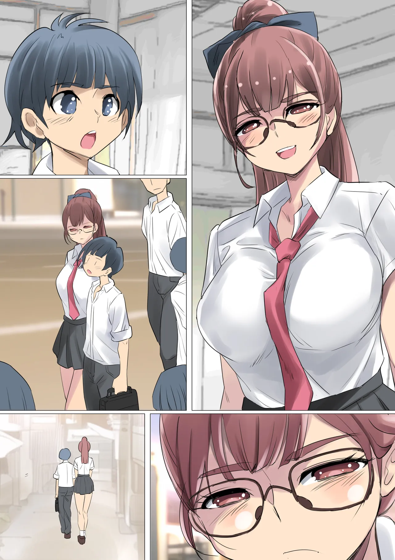 [Atelier TODO (Shiruko)] Cool de Megane Bijin na Kujo-san wa Light Novel no Heroine Mitai ni Ero Kawaii. 01 图片编号 58