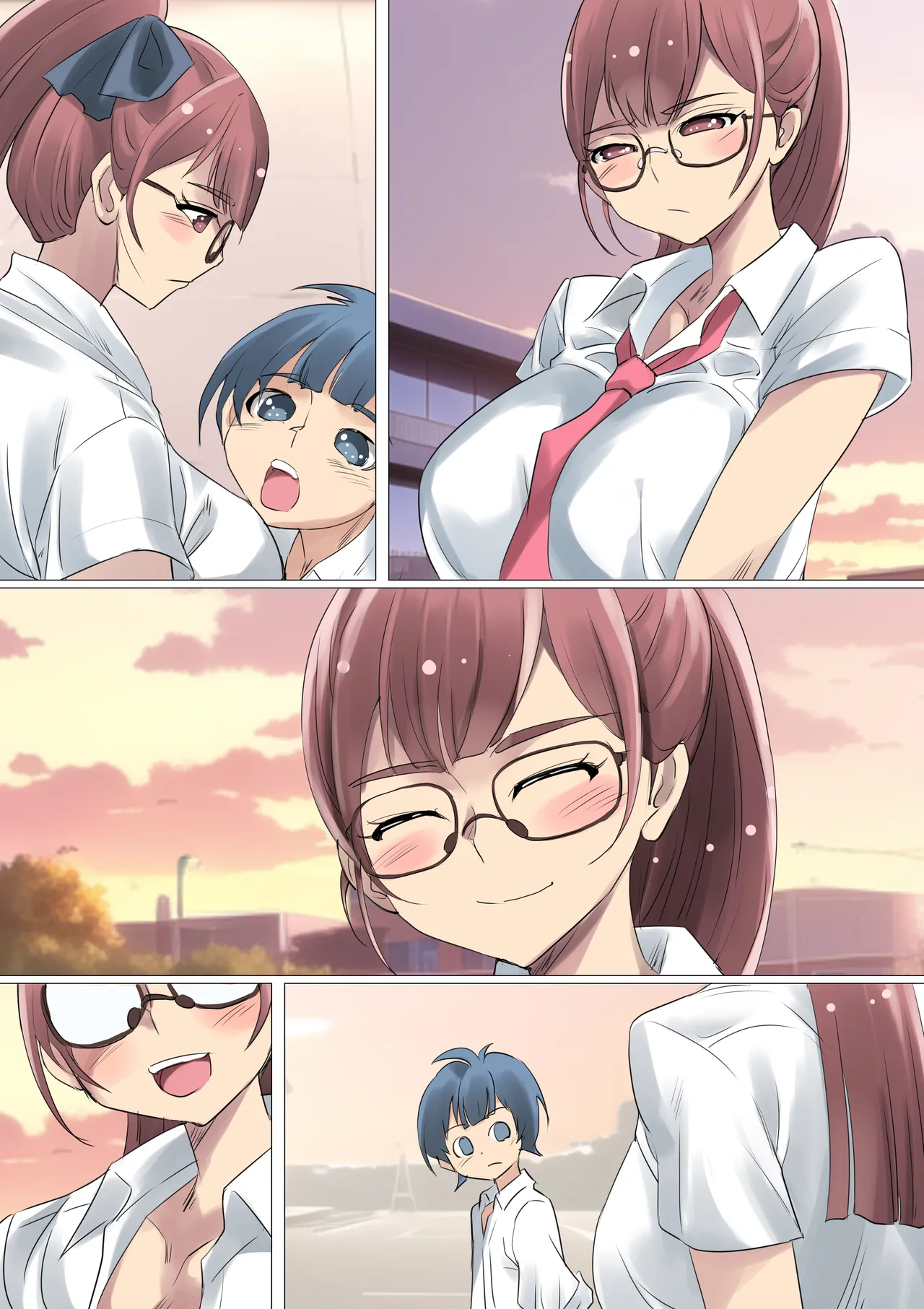 [Atelier TODO (Shiruko)] Cool de Megane Bijin na Kujo-san wa Light Novel no Heroine Mitai ni Ero Kawaii. 01 图片编号 59