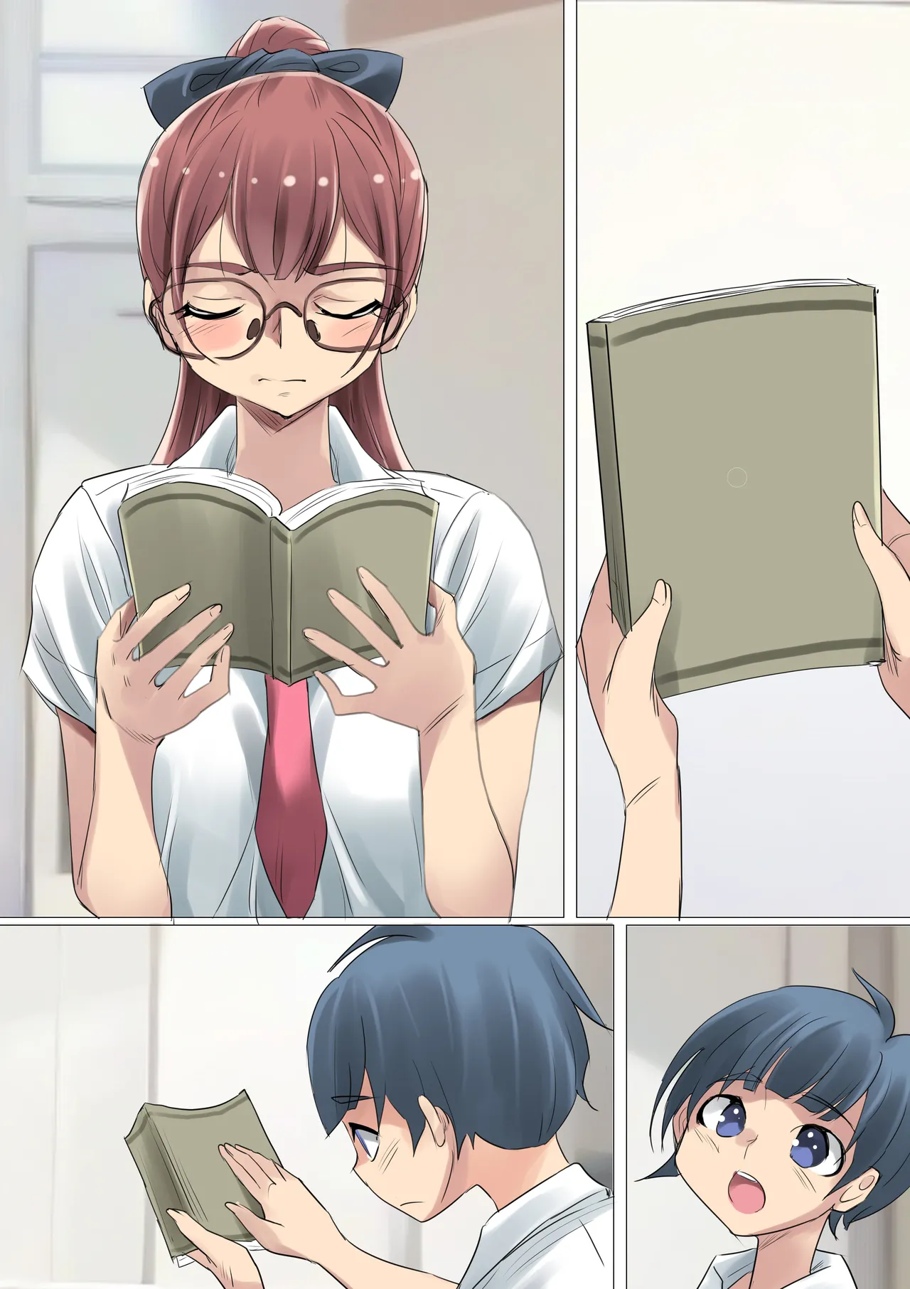 [Atelier TODO (Shiruko)] Cool de Megane Bijin na Kujo-san wa Light Novel no Heroine Mitai ni Ero Kawaii. 01 图片编号 62