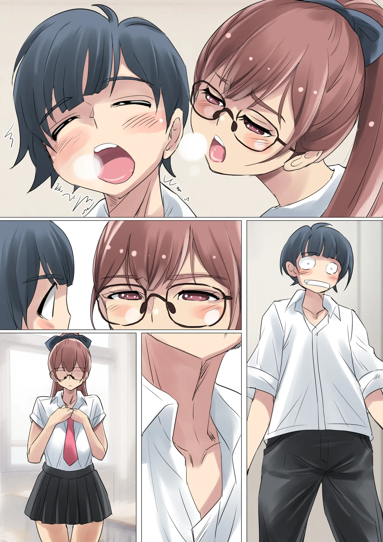 [Atelier TODO (Shiruko)] Cool de Megane Bijin na Kujo-san wa Light Novel no Heroine Mitai ni Ero Kawaii. 01 图片编号 65