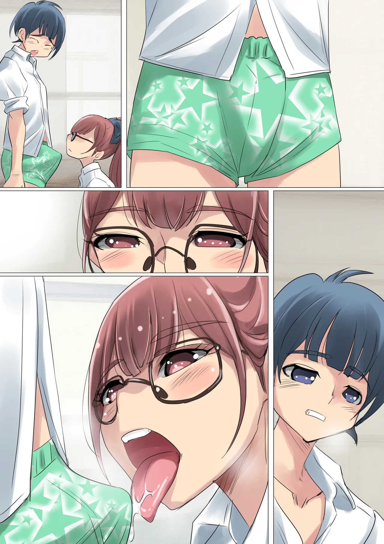 [Atelier TODO (Shiruko)] Cool de Megane Bijin na Kujo-san wa Light Novel no Heroine Mitai ni Ero Kawaii. 01 图片编号 67