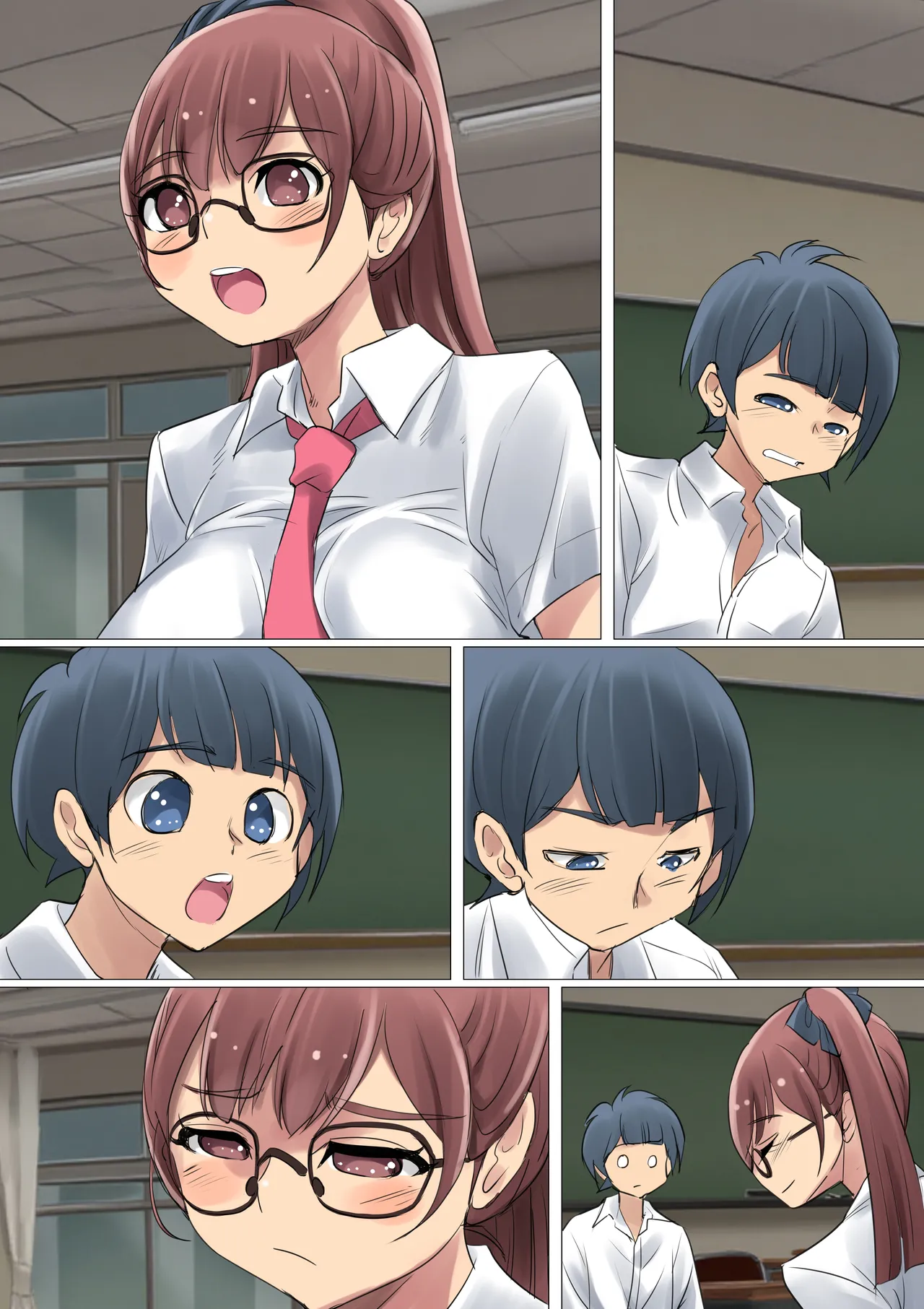 [Atelier TODO (Shiruko)] Cool de Megane Bijin na Kujo-san wa Light Novel no Heroine Mitai ni Ero Kawaii. 01 图片编号 89