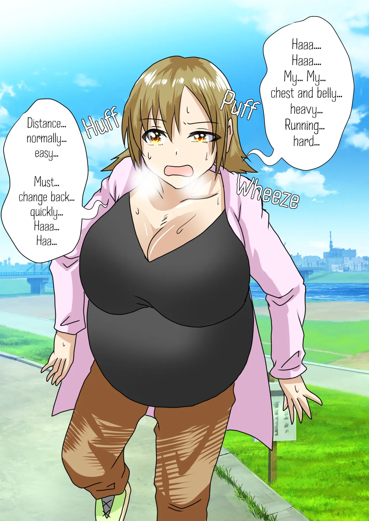 [Medarururu] When I Woke Up in the Morning, I Had Become a Huge-Breasted Pregnant Woman... [English][MTL] image number 2