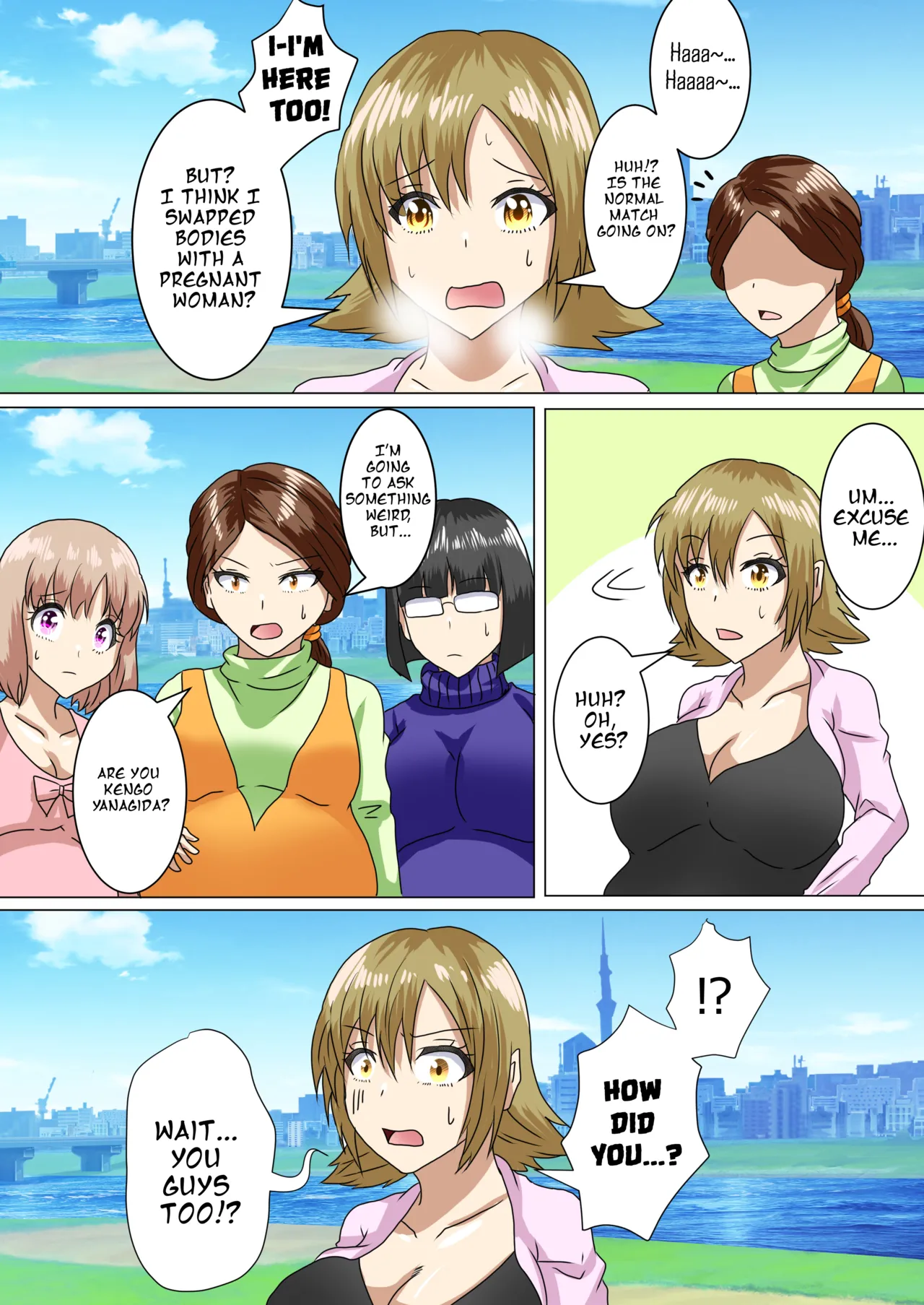 [Medarururu] When I Woke Up in the Morning, I Had Become a Huge-Breasted Pregnant Woman... [English][MTL] image number 3