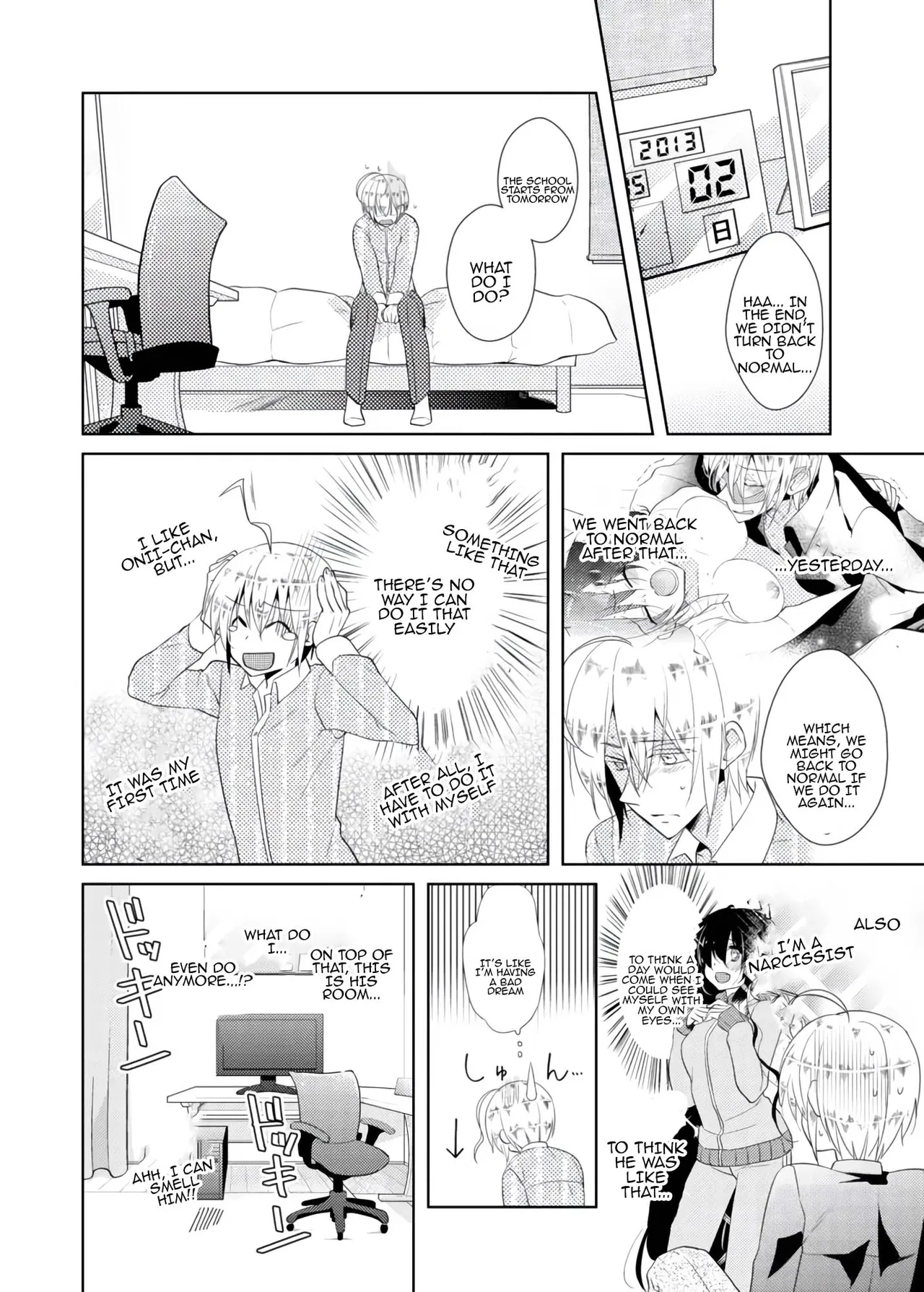 [Satoru] nikutai change. ～Oni-chan no karada de iku nante!! ~ | Body change. ~ Cumming with Onii-chan's body!!～(1) numero di immagine  17