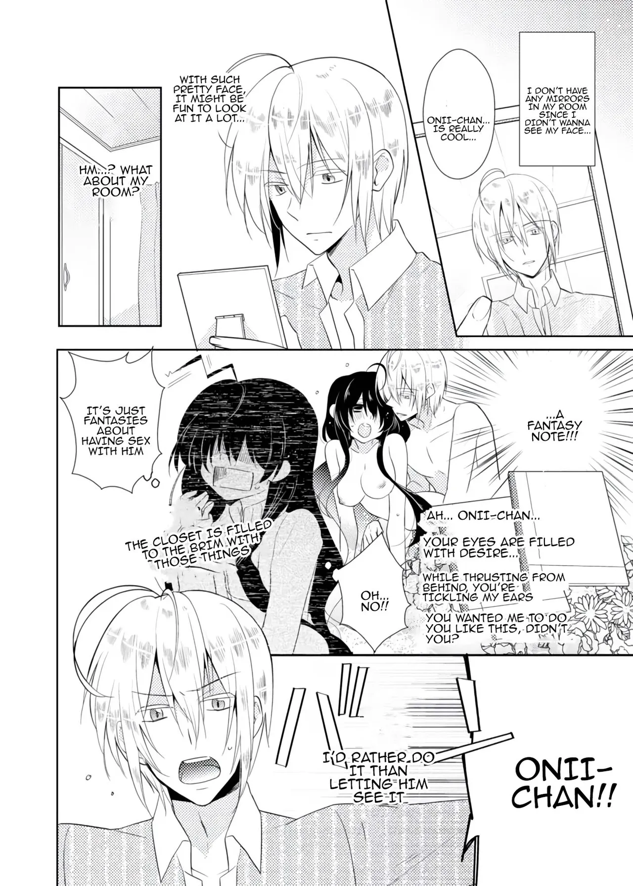 [Satoru] nikutai change. ～Oni-chan no karada de iku nante!! ~ | Body change. ~ Cumming with Onii-chan's body!!～(1) numero di immagine  19