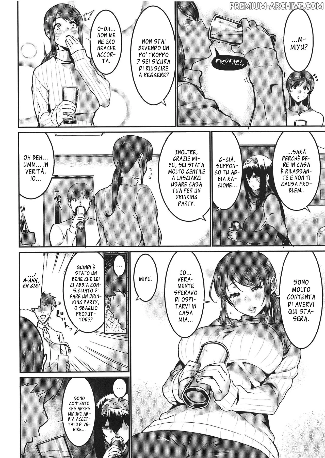 (COMIC1☆15) [HBO (Henkuma)] Minna wa Yoitai. - Everybody wants to get drunk | Tutti Vogliono Ubriacarsi (THE IDOLM@STER CINDERELLA GIRLS) [Italian] 이미지 번호 5