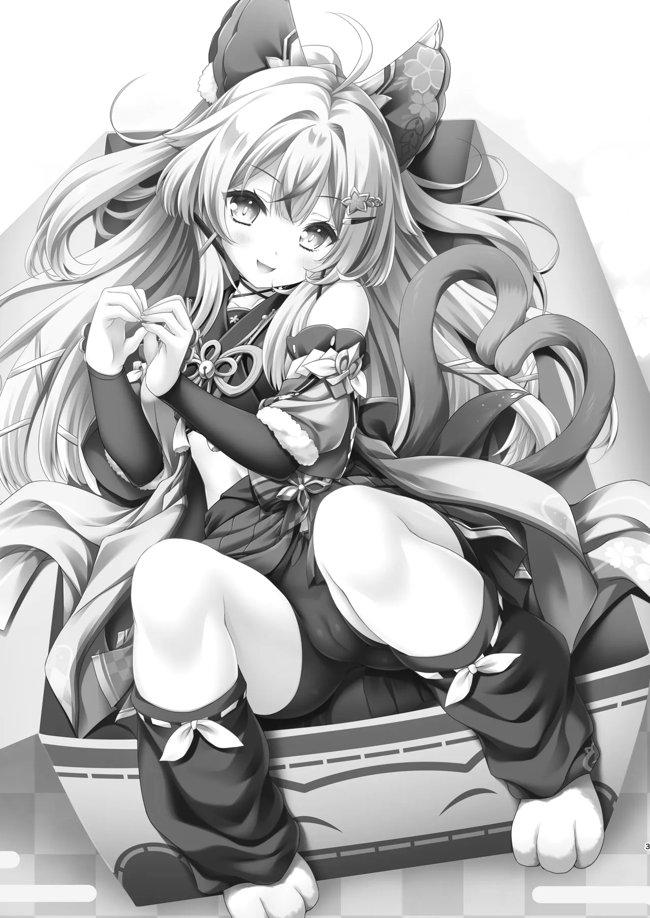 [ZIP (Moekibara Fumitake)] Kirara no "Ki" (Genshin Impact) [Digital] 画像番号 2