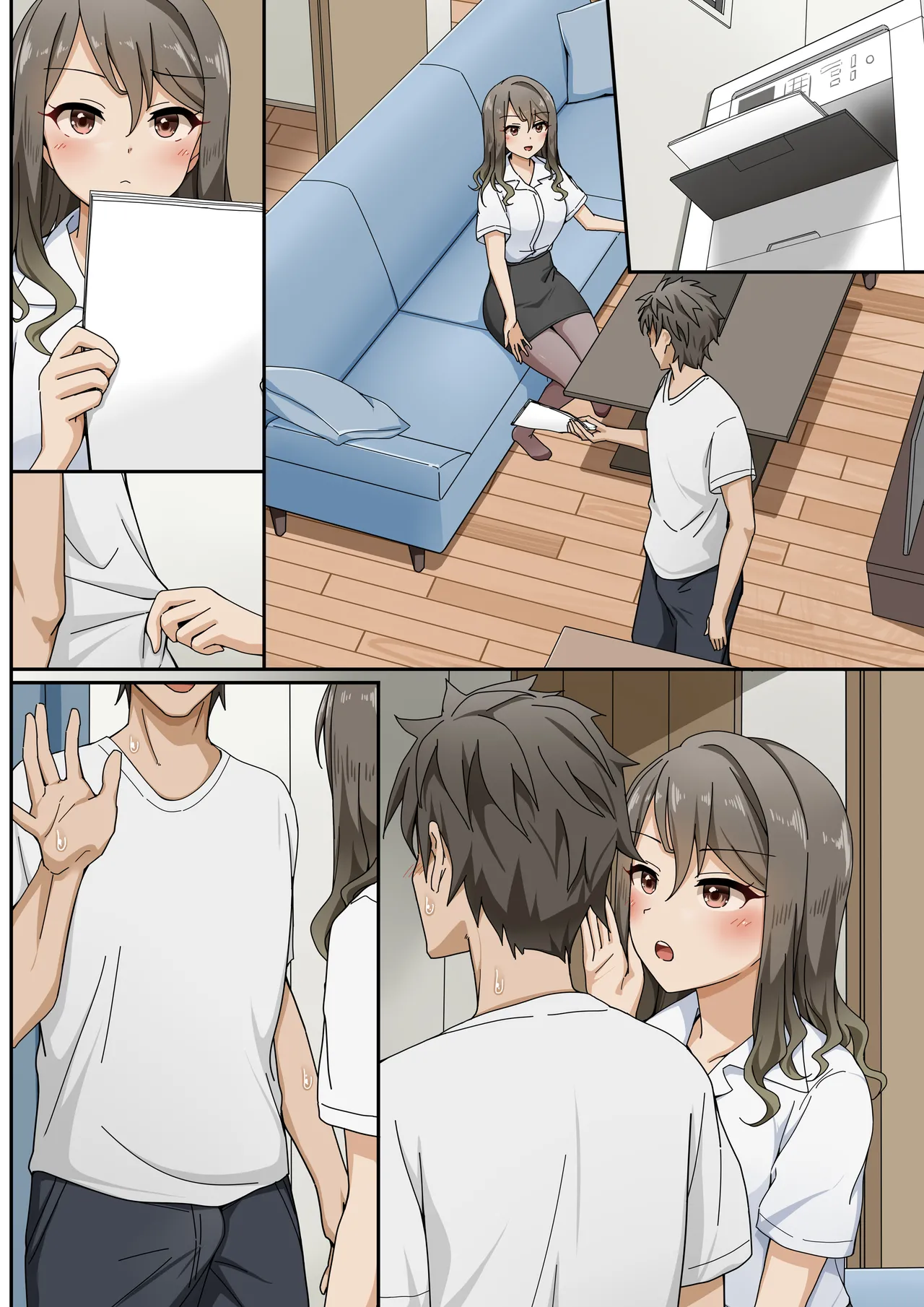 [Erostellus (Miel)] Sawayaki Bijin no Eromanga Henshuu-san ni Nukimakutte Morai nagara Genkou Ganbaru Hanashi | Meet The Draft Deadline While Your Beautiful Busybody Erotic Manga Editor Lends A "Helping Hand" image number 37