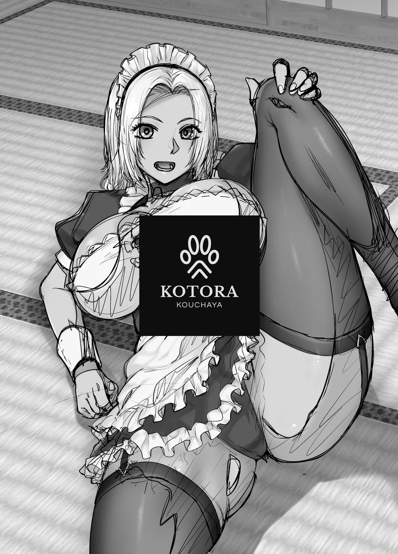 [Kouchaya (Ootsuka Kotora)] Tannin no Meido ni Nacchatta KURO GAL 2 | 担任班主任女僕的黑辣妹2 [Chinese] [Digital] изображение № 2