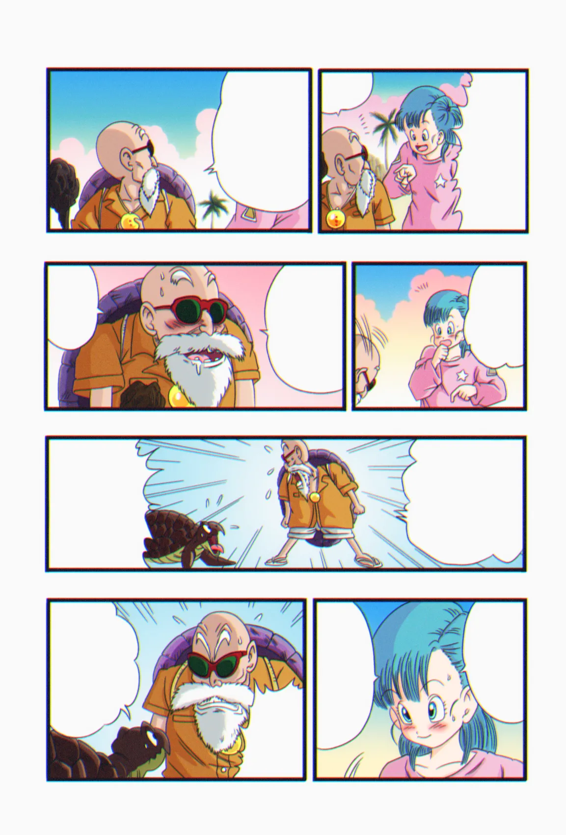 [Young Jijii] Dragon Ball Episode of Bulma 1 Fukkokuban [colorized] [textless] 画像番号 19