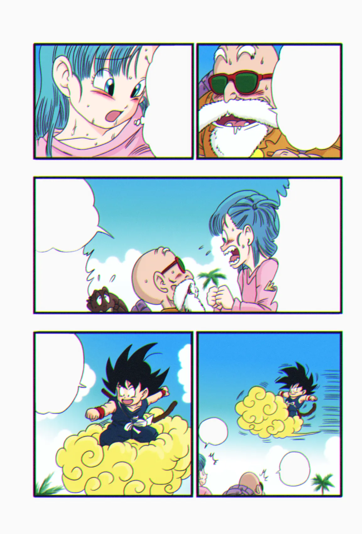 [Young Jijii] Dragon Ball Episode of Bulma 1 Fukkokuban [colorized] [textless] 画像番号 28