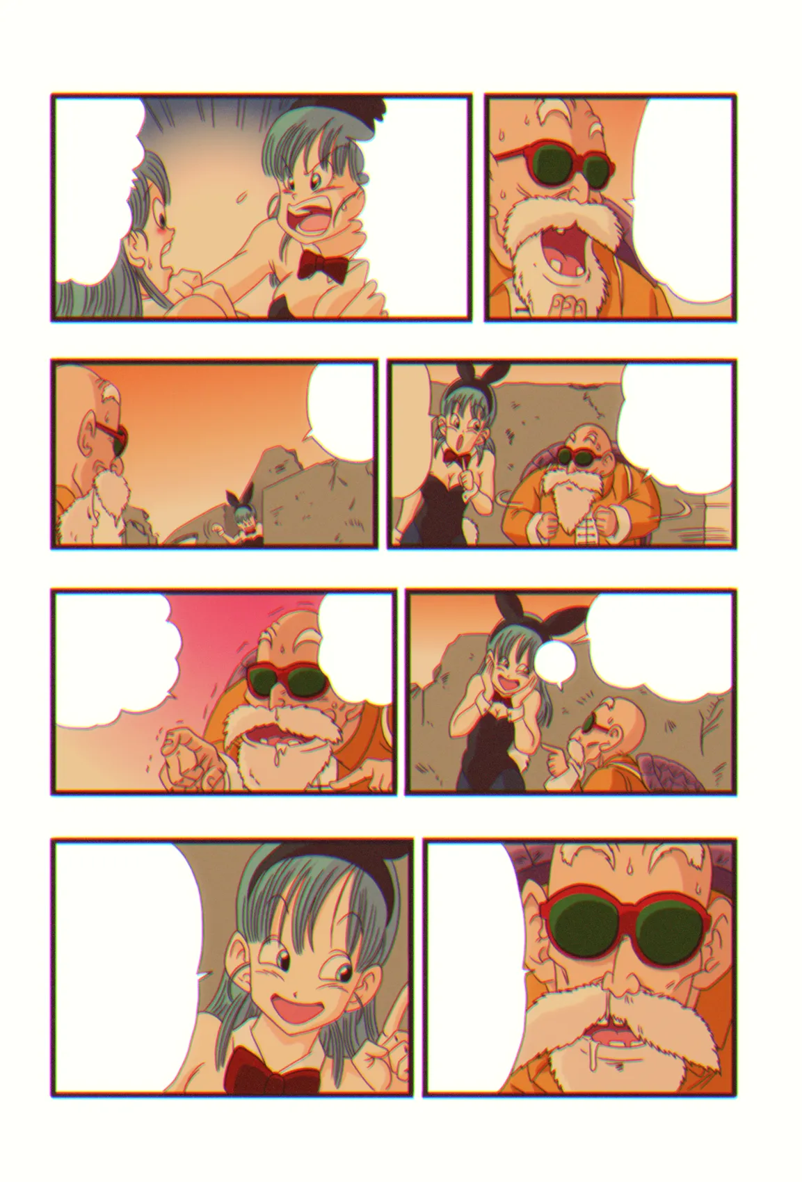 [Young Jijii] Dragon Ball Episode of Bulma 1 Fukkokuban [colorized] [textless] 画像番号 34