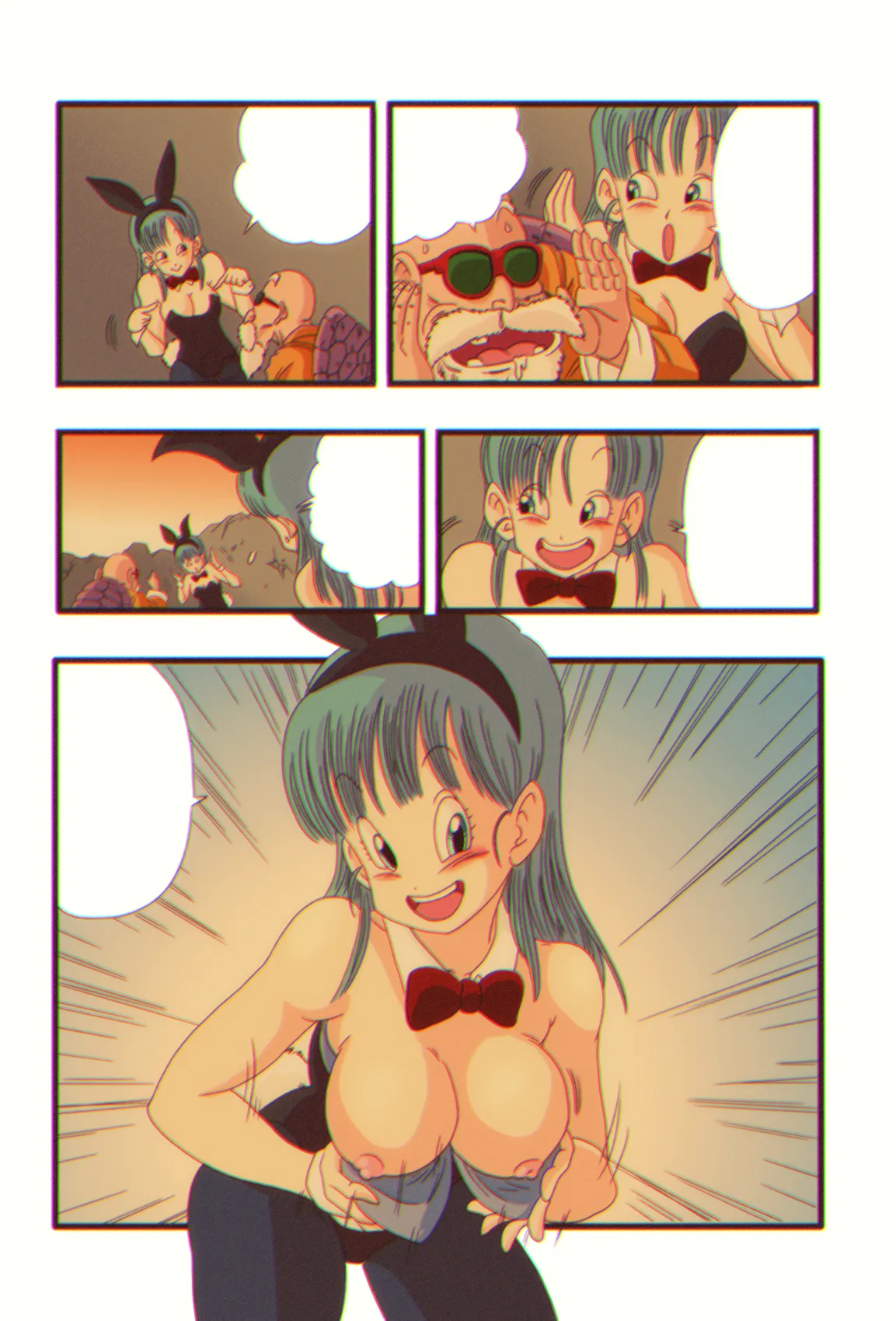 [Young Jijii] Dragon Ball Episode of Bulma 1 Fukkokuban [colorized] [textless] 画像番号 35