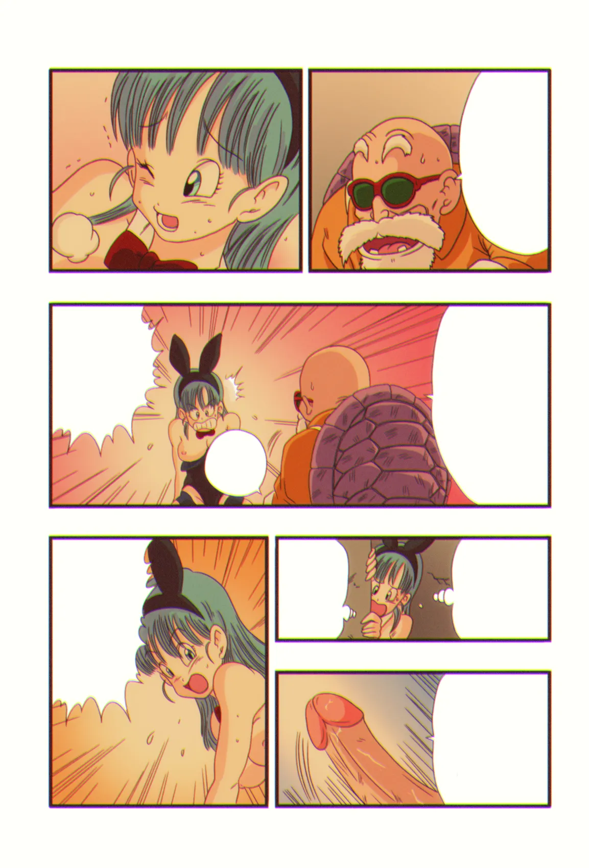 [Young Jijii] Dragon Ball Episode of Bulma 1 Fukkokuban [colorized] [textless] 画像番号 41