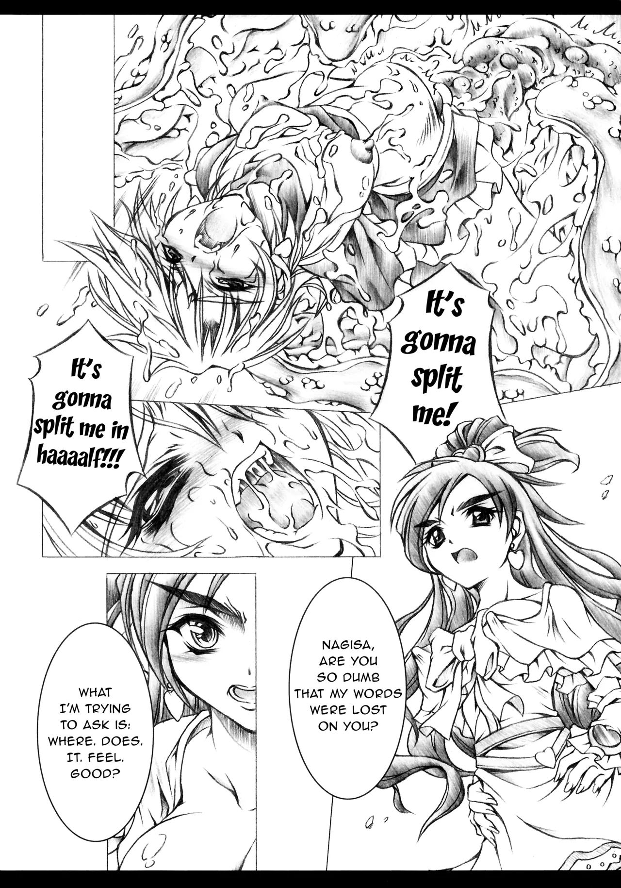 (C67) [Yokohama Junky (Makari Tohru)] Ho (Futari wa Precure) [English] [rrr1361] image number 7