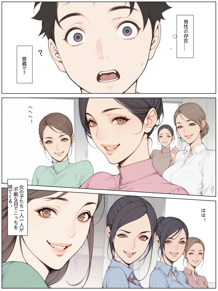 助けて、ふたなりに囲まれちゃった！ image number 9