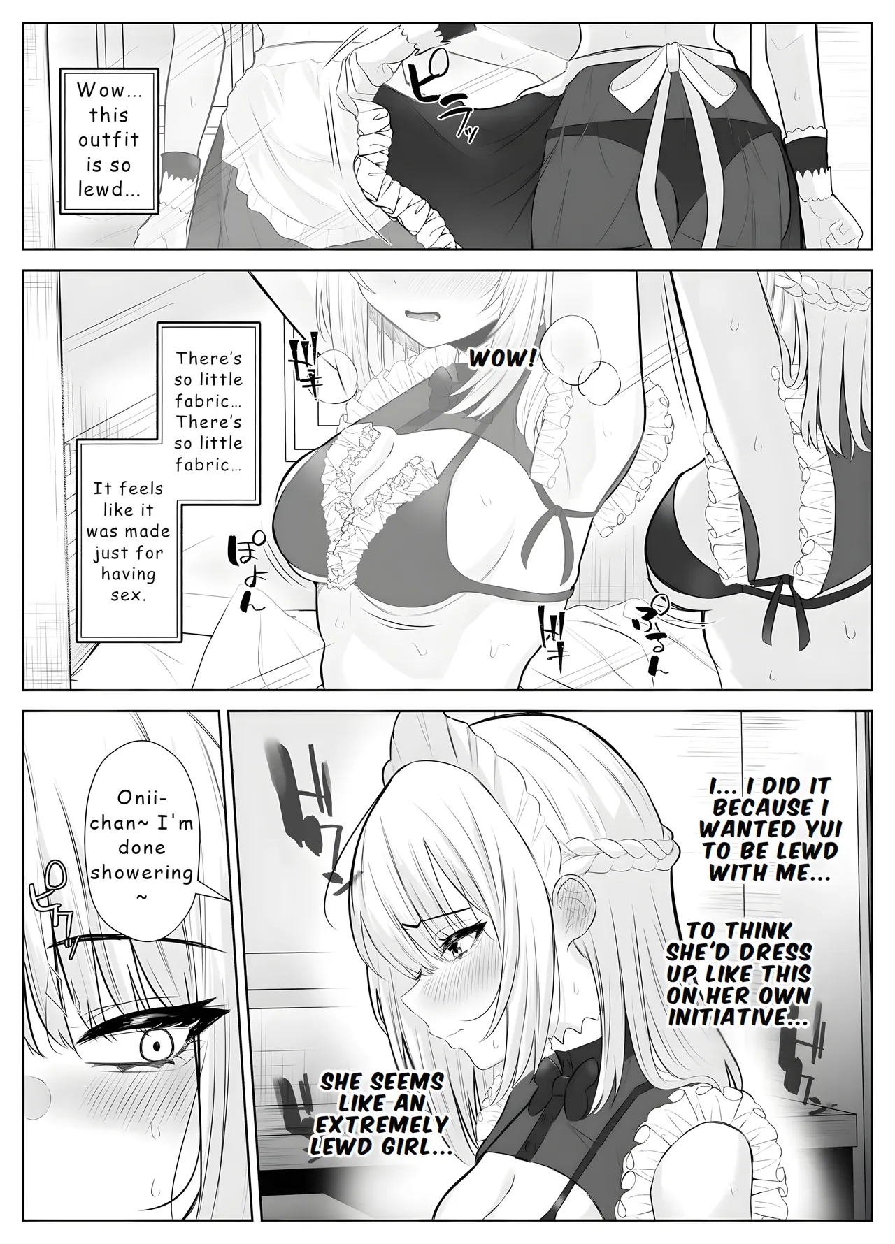 [Kuroshiba Suko (Marbin)] TS Onii-chan ~Futanari Imouto to no Ecchi Kinshi o Chikatta noni Gaman Dekizu ni Osoi ni Kuru Hanashi~ [English] [Hydranoid] 画像番号 35