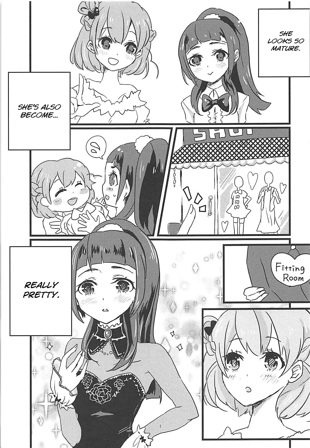 (Rainbow Flavor NAGOYA 7) [Akaringo-chan (Mikorin)] How To Build A Happy Couple (Mahou Tsukai PreCure!) [English] 画像番号 4