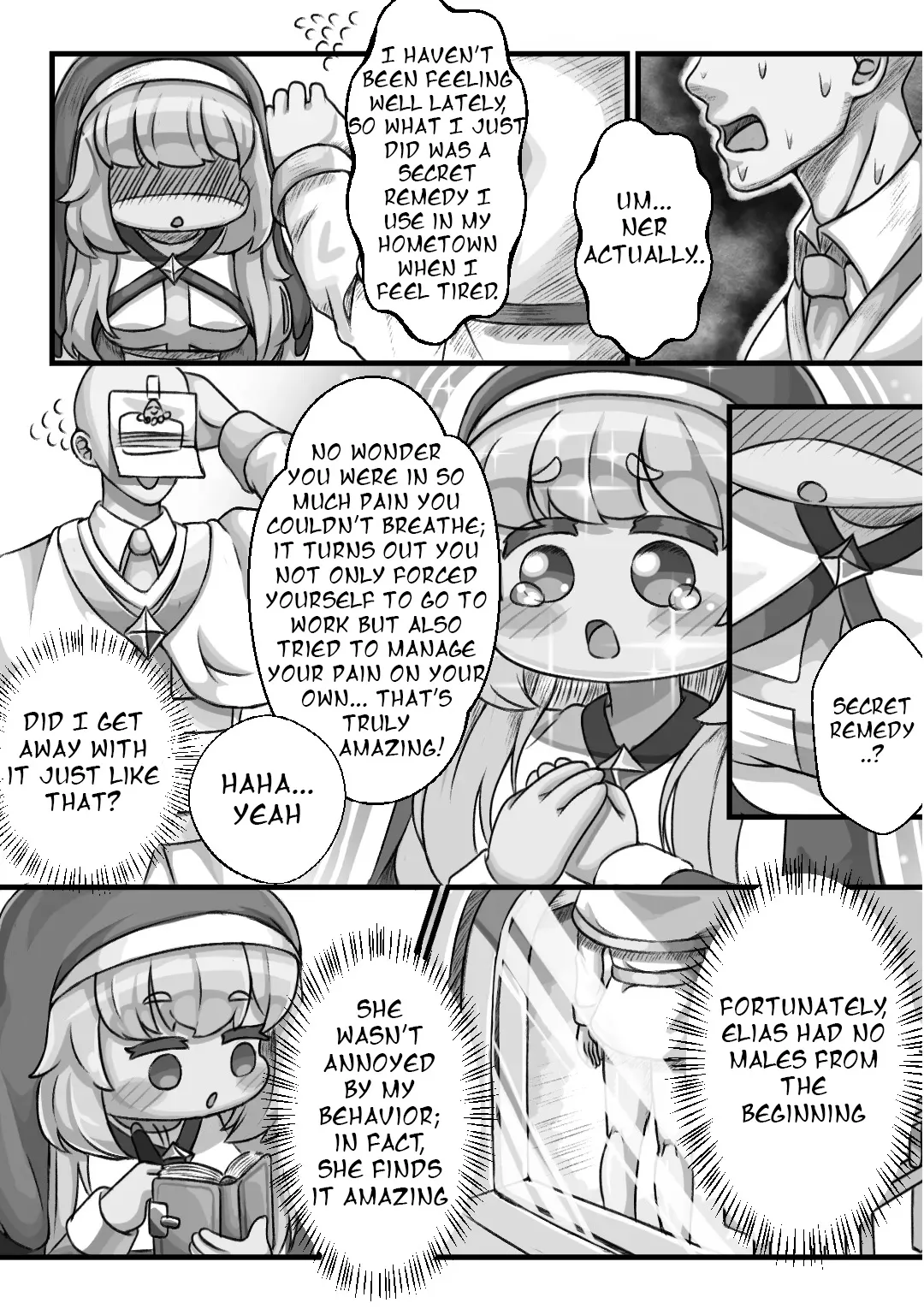 [Kintaro Raku] Secret Remedy with the Head Priestess of the Order [Trickcal revive] [English] [XyQuest] numero di immagine  6