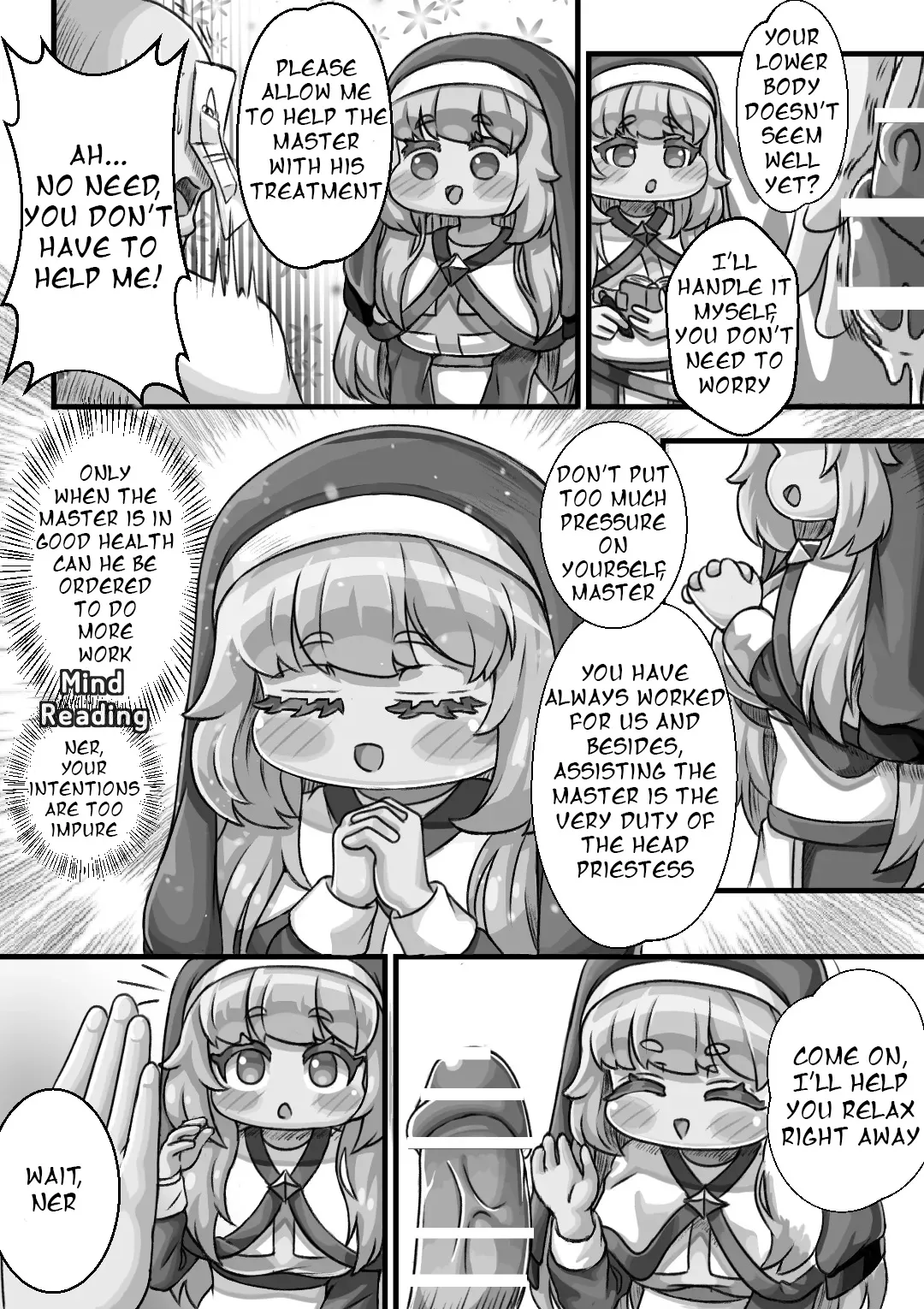 [Kintaro Raku] Secret Remedy with the Head Priestess of the Order [Trickcal revive] [English] [XyQuest] numero di immagine  7